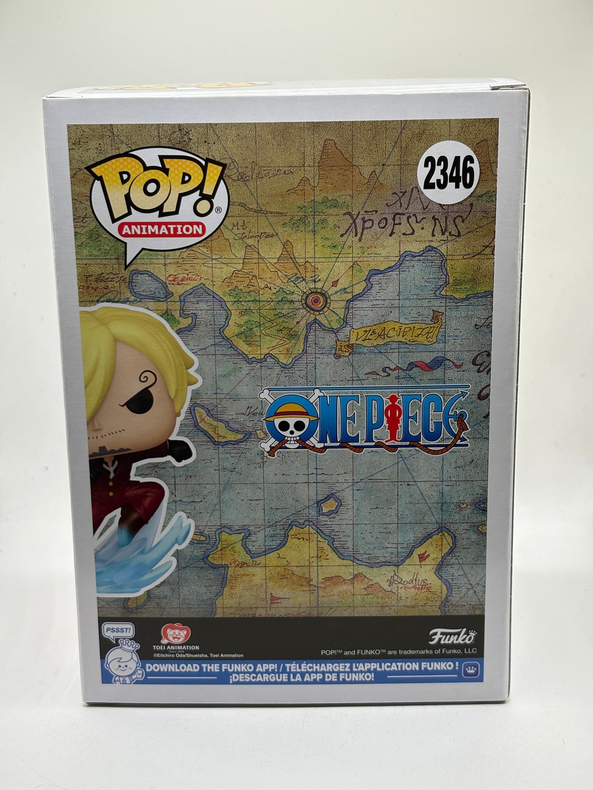 Funko POP! Animation One Piece #2346 Sanji Glow Vinyl Figure image 3