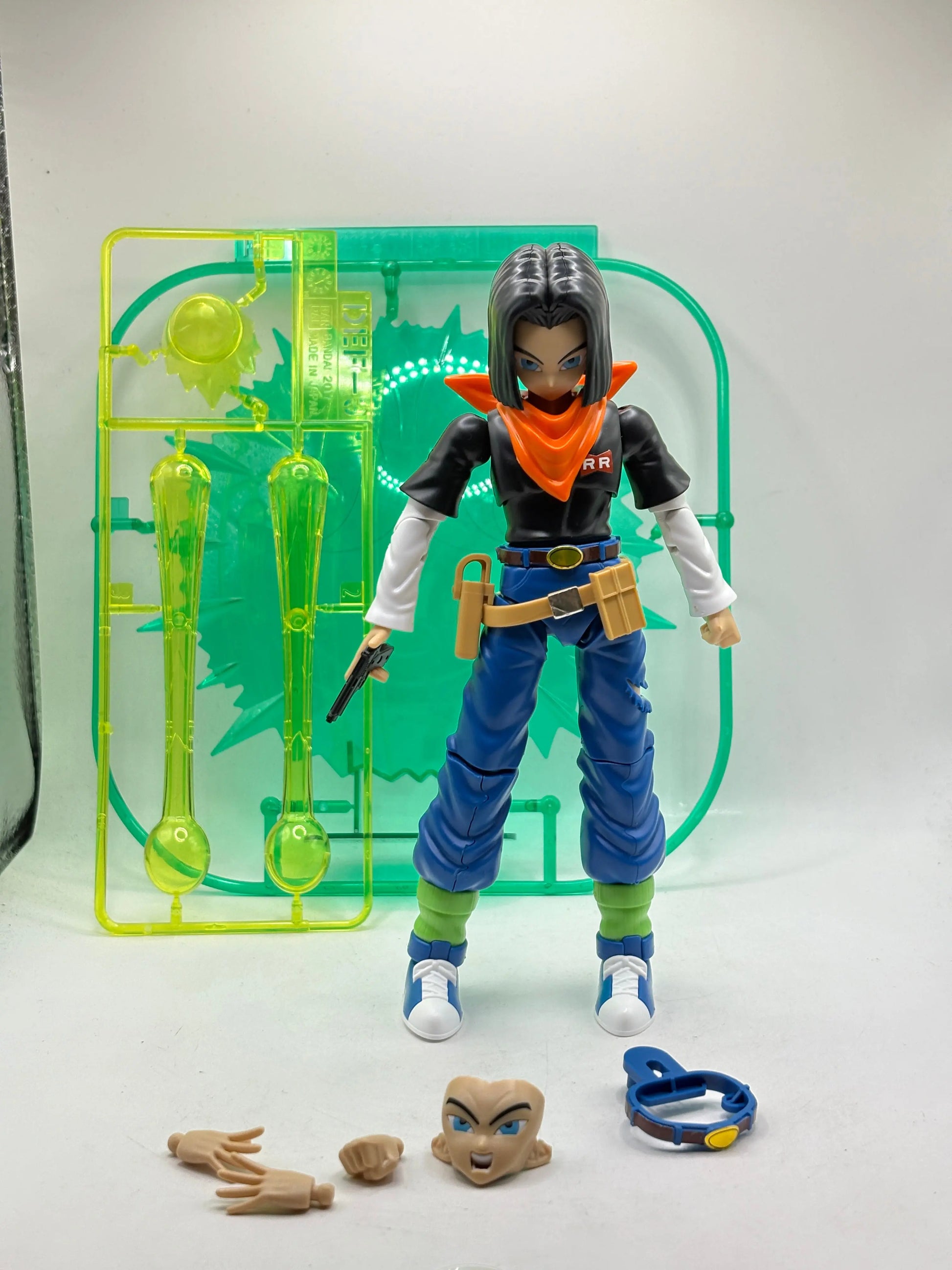 Bandai Figure-Rise Standard Dragon Ball Z Android 17 Model Kit  Loose FRENLY BRICKS - Open 7 Days