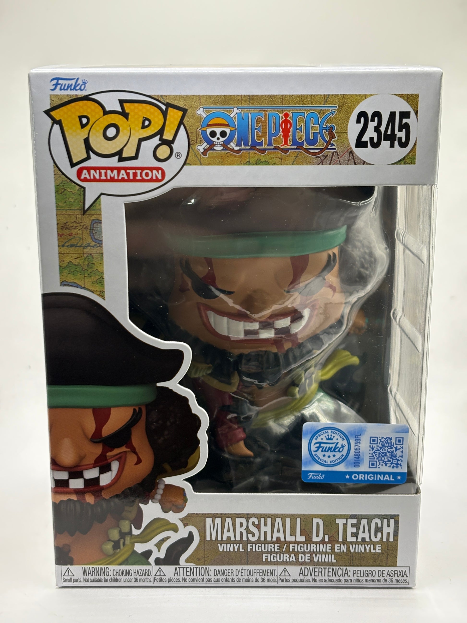 Funko POP! Animation One Piece #2345 Marshall D. Teach Vinyl Figure image 1