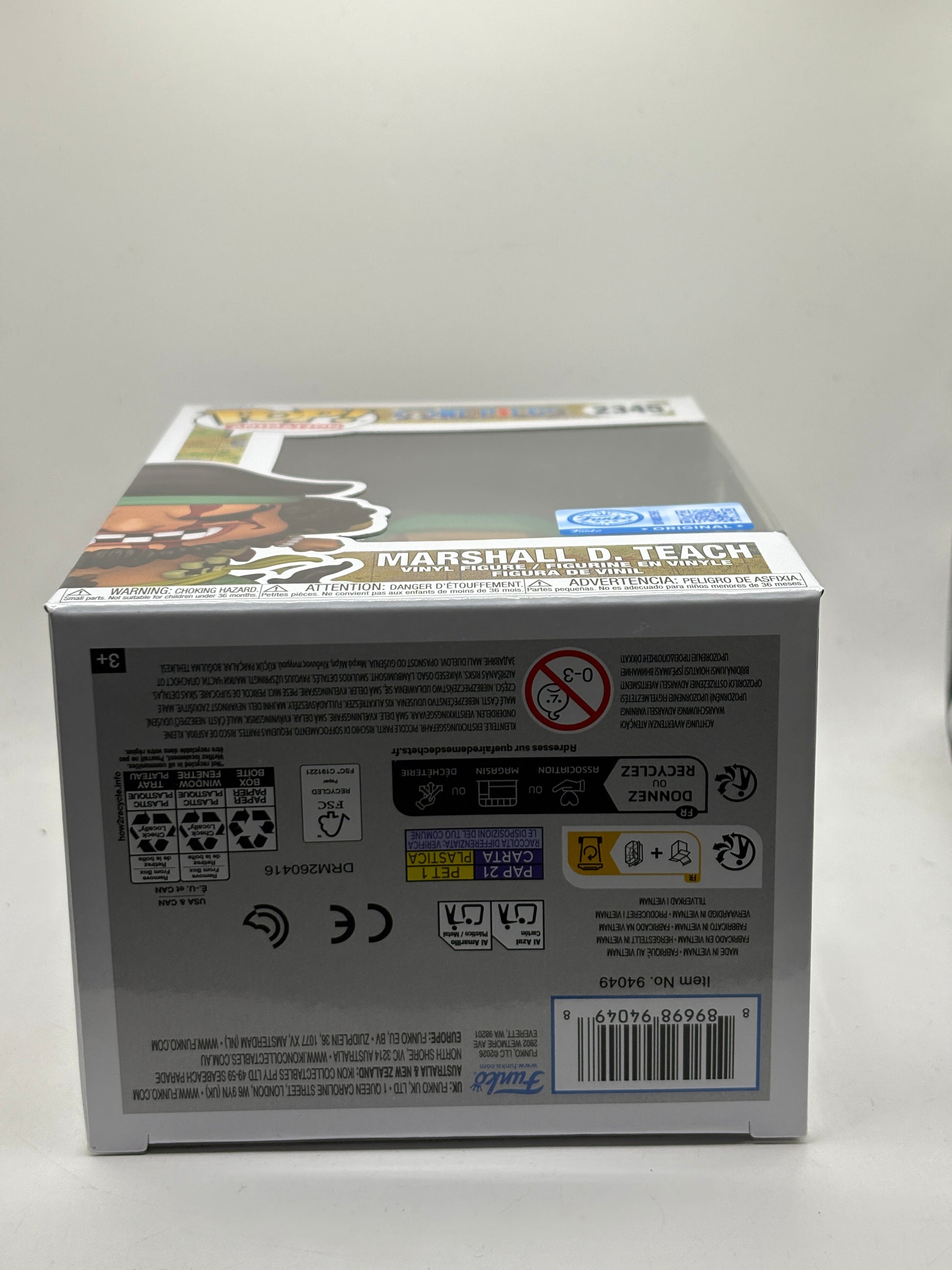 Funko POP! Animation One Piece #2345 Marshall D. Teach Vinyl Figure image 6