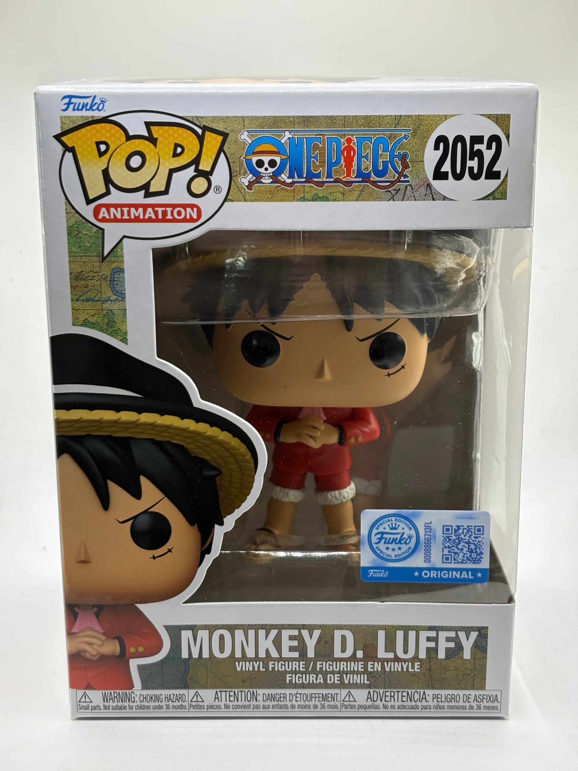 Funko POP! Animation One Piece #2052 Monkey D. Luffy Vinyl Figure image 1