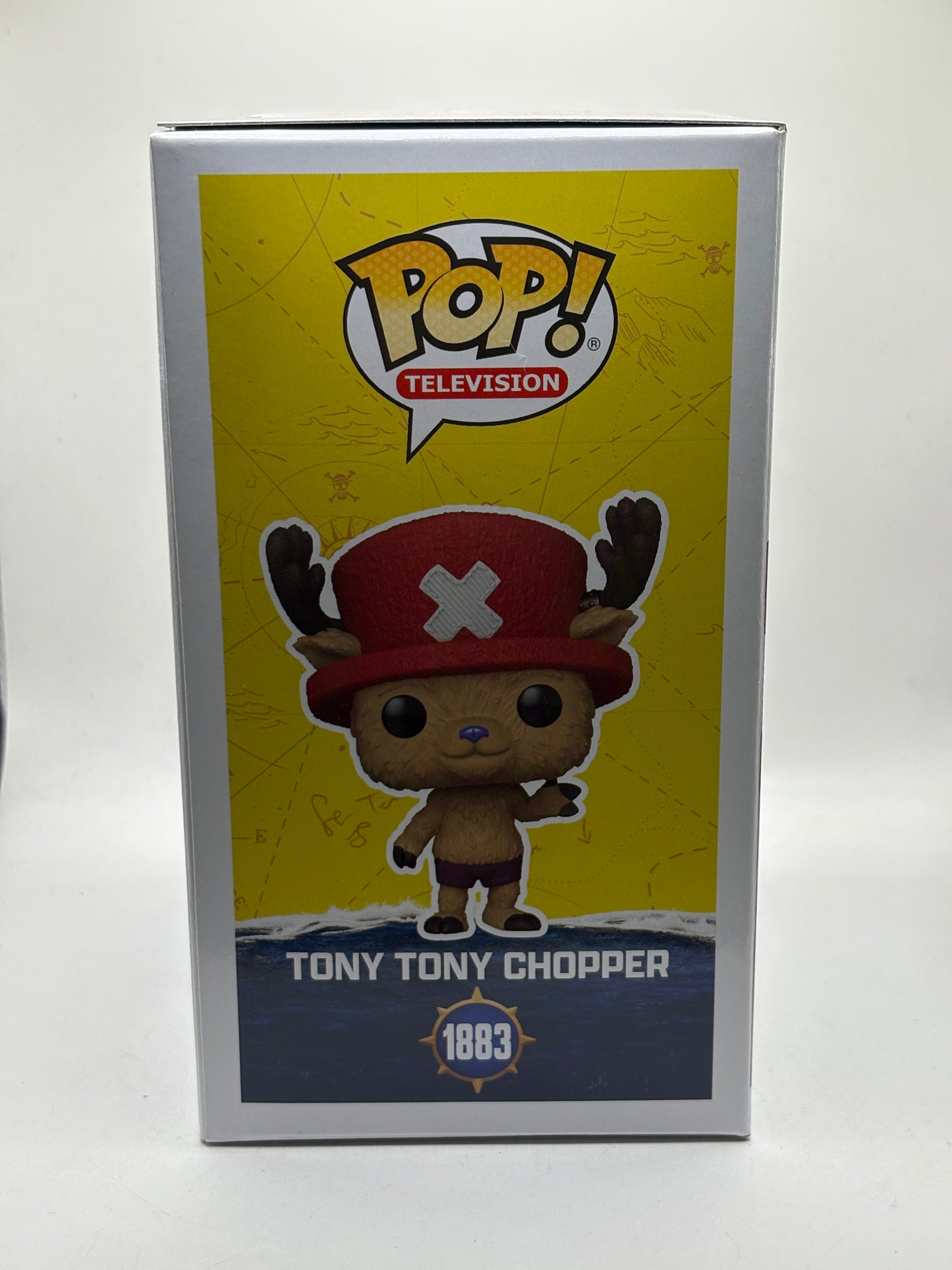 Funko POP! Television One Piece #1883 Tony Tony Chopper Flocked Vinyl Figure