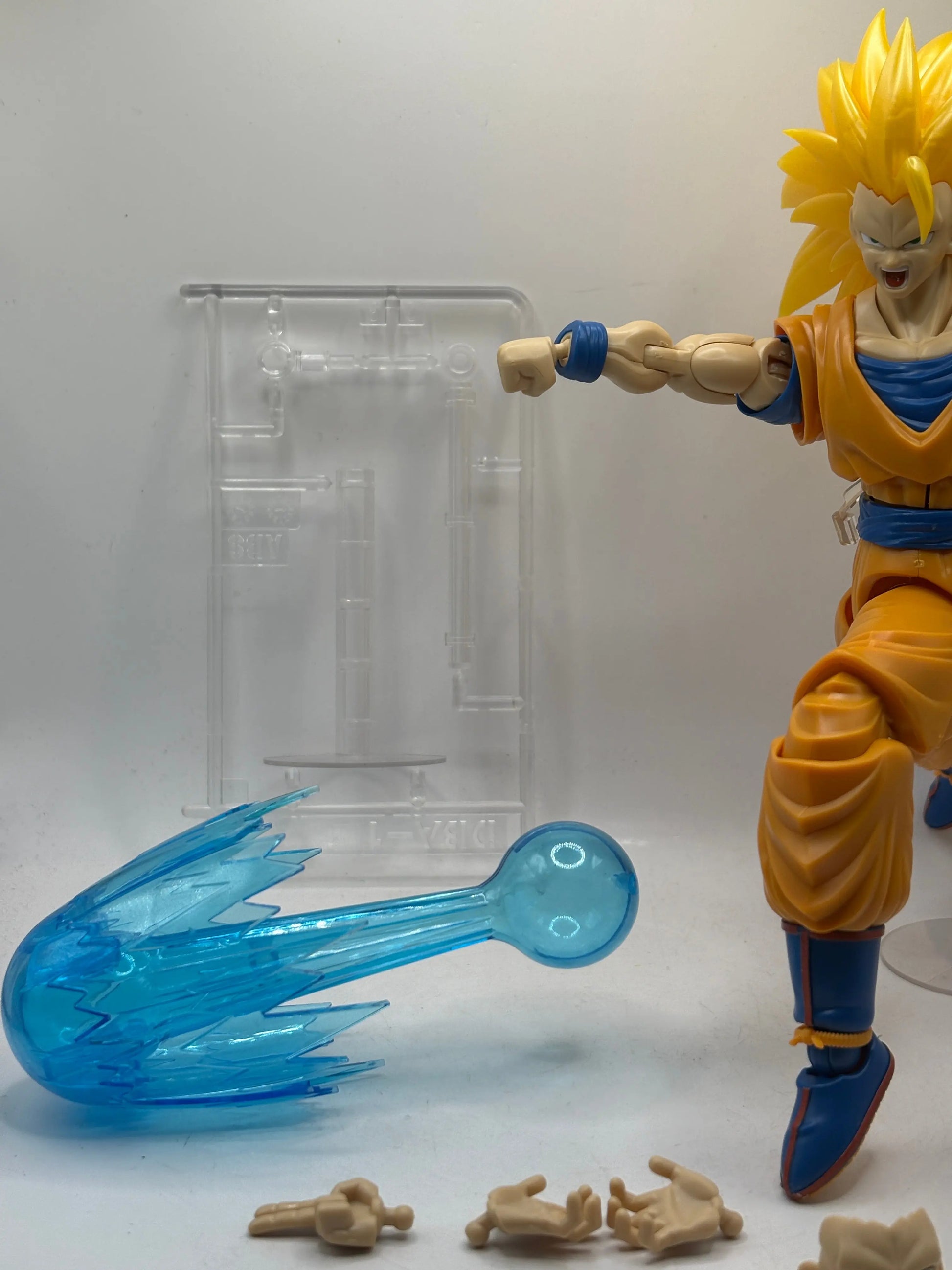 Bandai Figure-Rise Standard Dragon Ball Z Super Saiyan 3 Goku Model Kit Loose FRENLY BRICKS - Open 7 Days