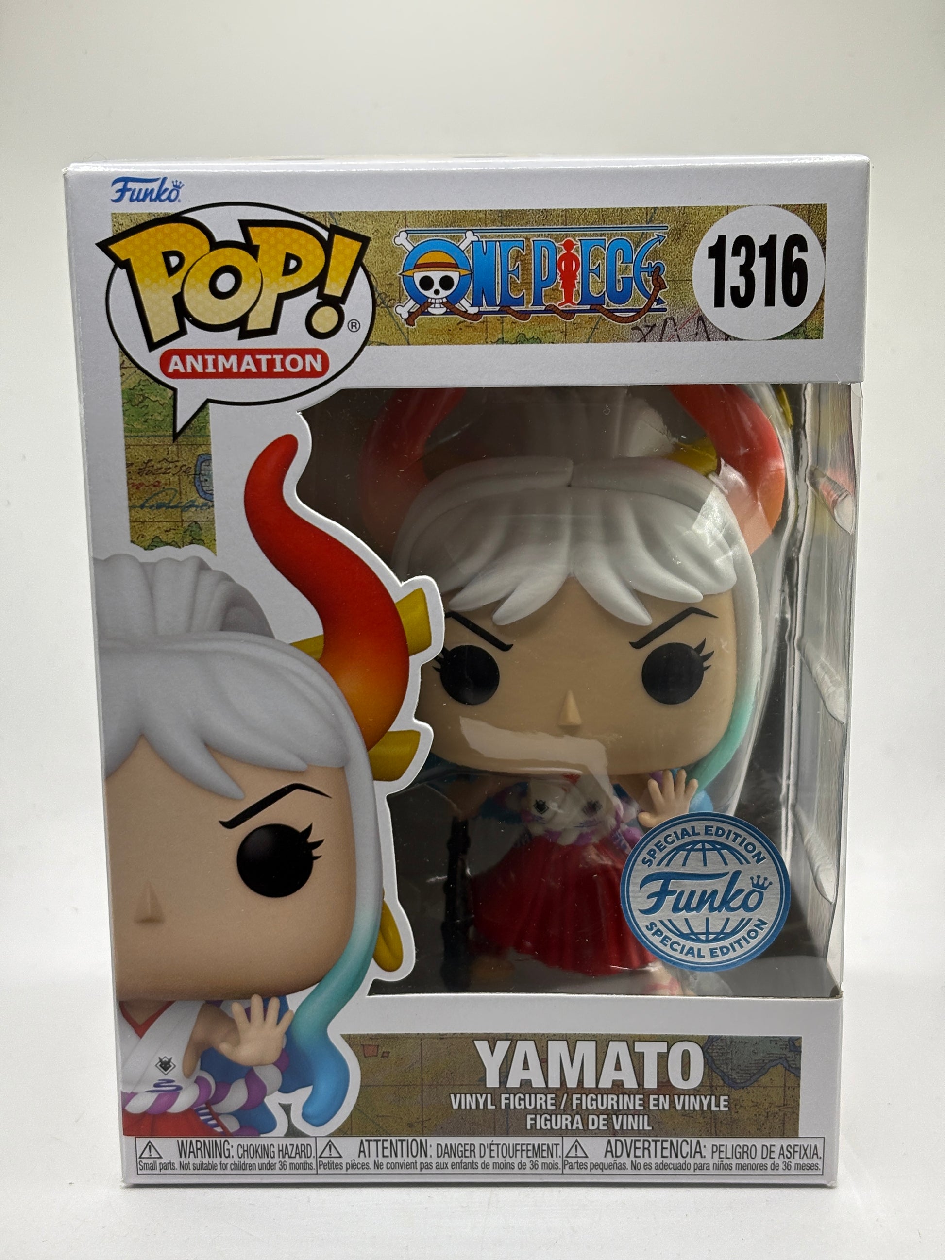 Funko POP! Animation One Piece #1316 Yamato Special Edition Vinyl Figure image 1