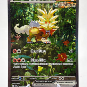 Pokemon TCG Temporal Forces - Gouging Fire EX 204/162 Spexial Illustration Rare LP FRENLY BRICKS - Open 7 Days