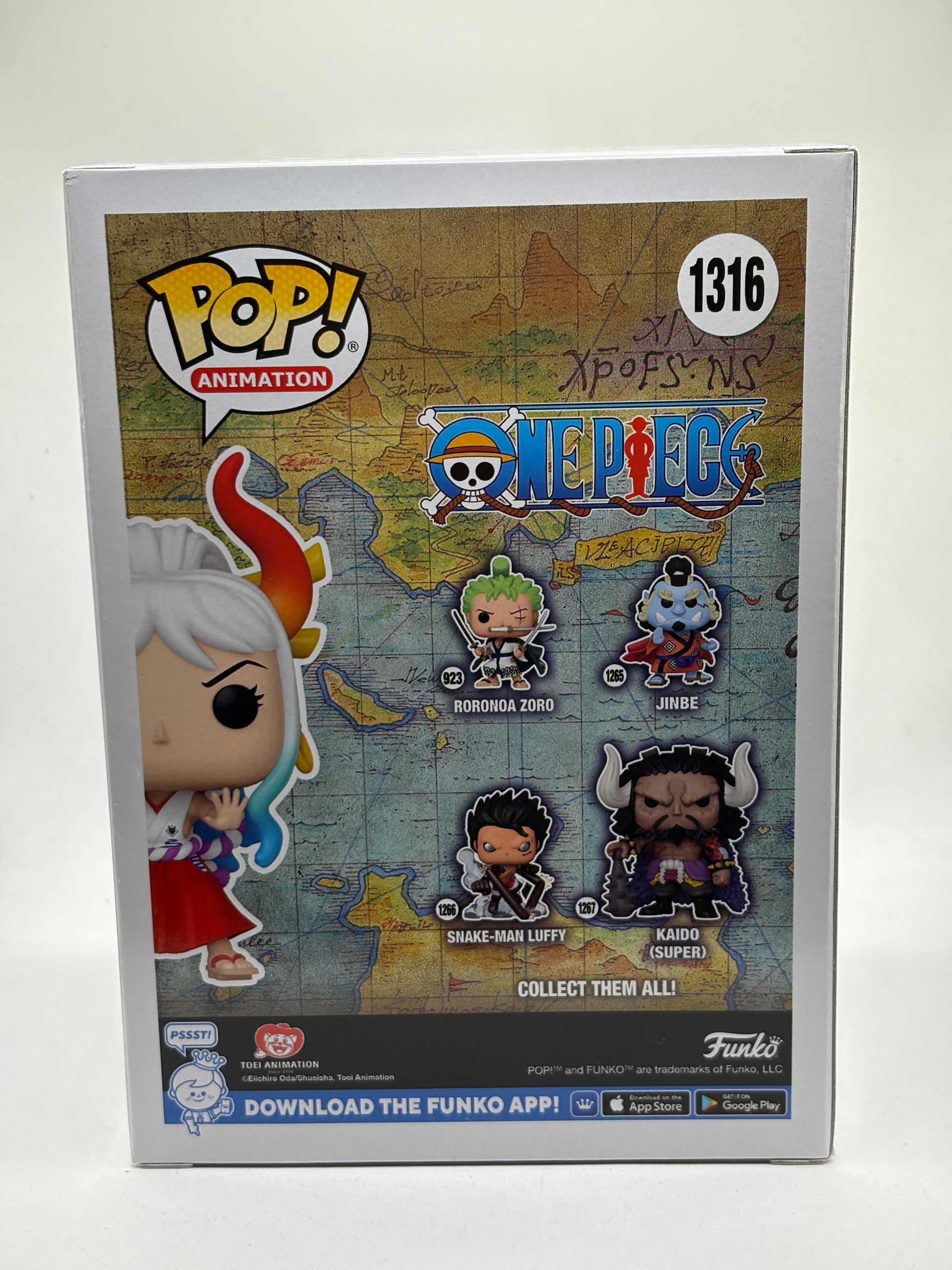 Funko POP! Animation One Piece #1316 Yamato Special Edition Vinyl Figure image 3