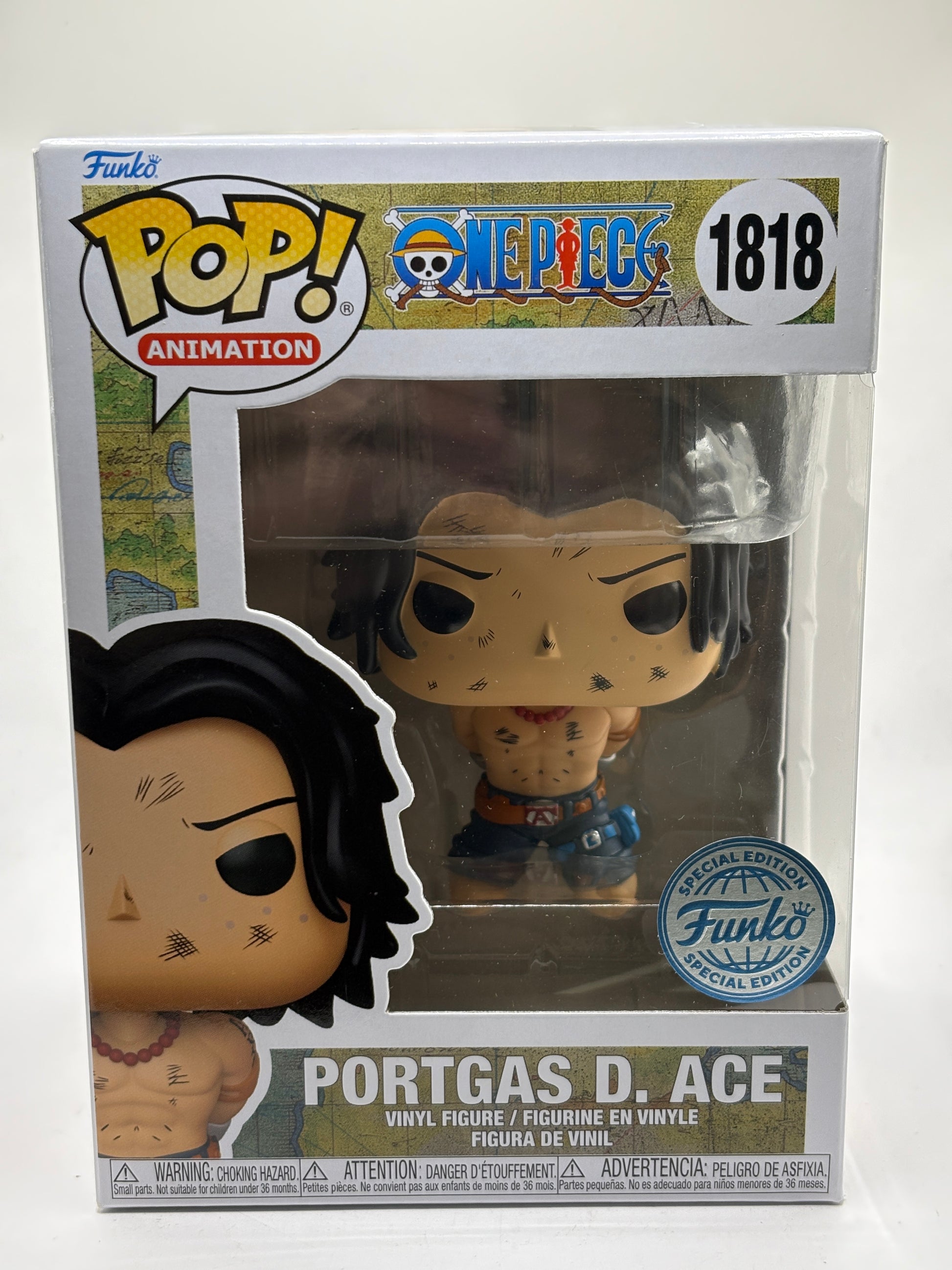 Funko POP! Animation One Piece #1818 Portgas D. Ace Special Edition image 1