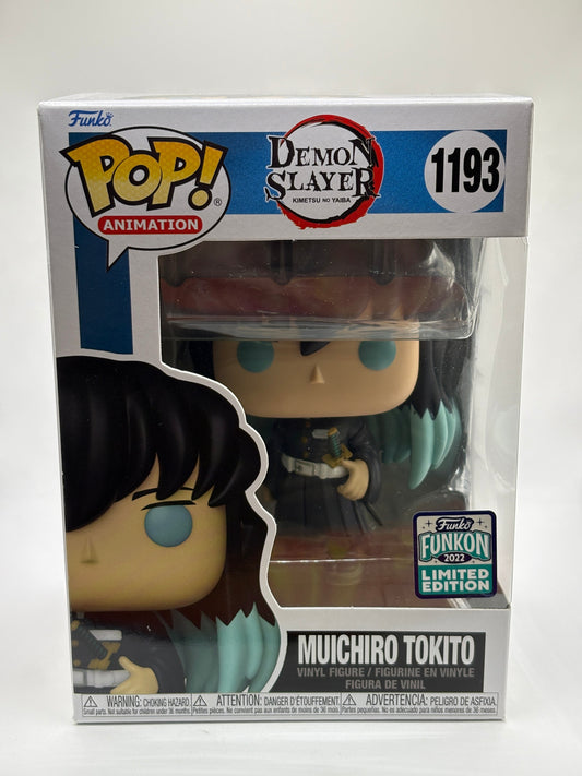Funko POP! Animation Demon Slayer #1193 Muichiro Tokito Funkon 2022 Limited Edition FRENLY BRICKS - Open 7 Days