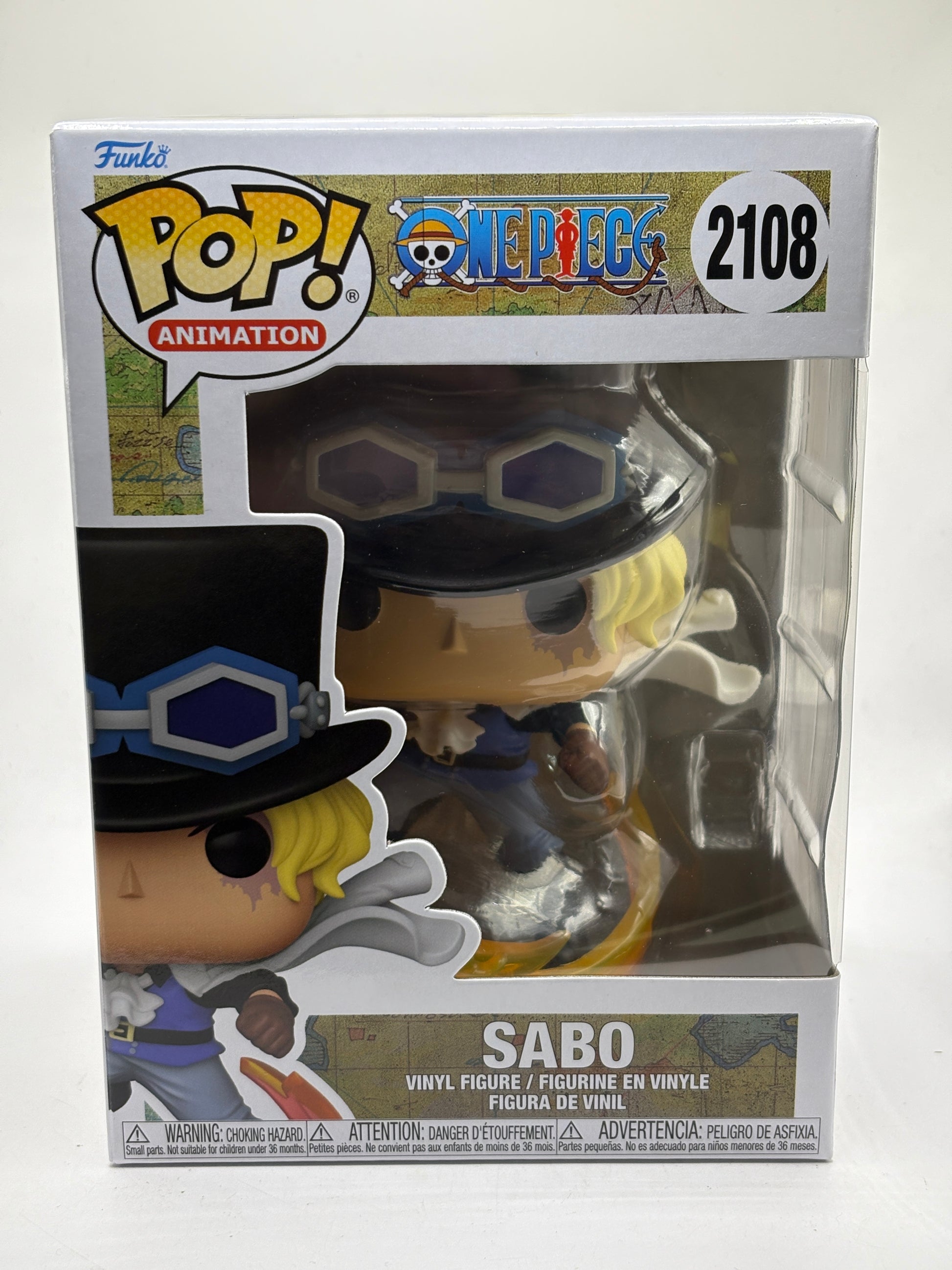 Funko POP! Animation One Piece #2108 Sabo Vinyl Figure image 1