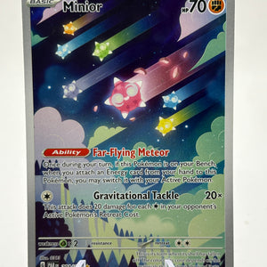 Pokemon TCG Paradox Rift - Minior 201/182 Illustration Rare LP FRENLY BRICKS - Open 7 Days