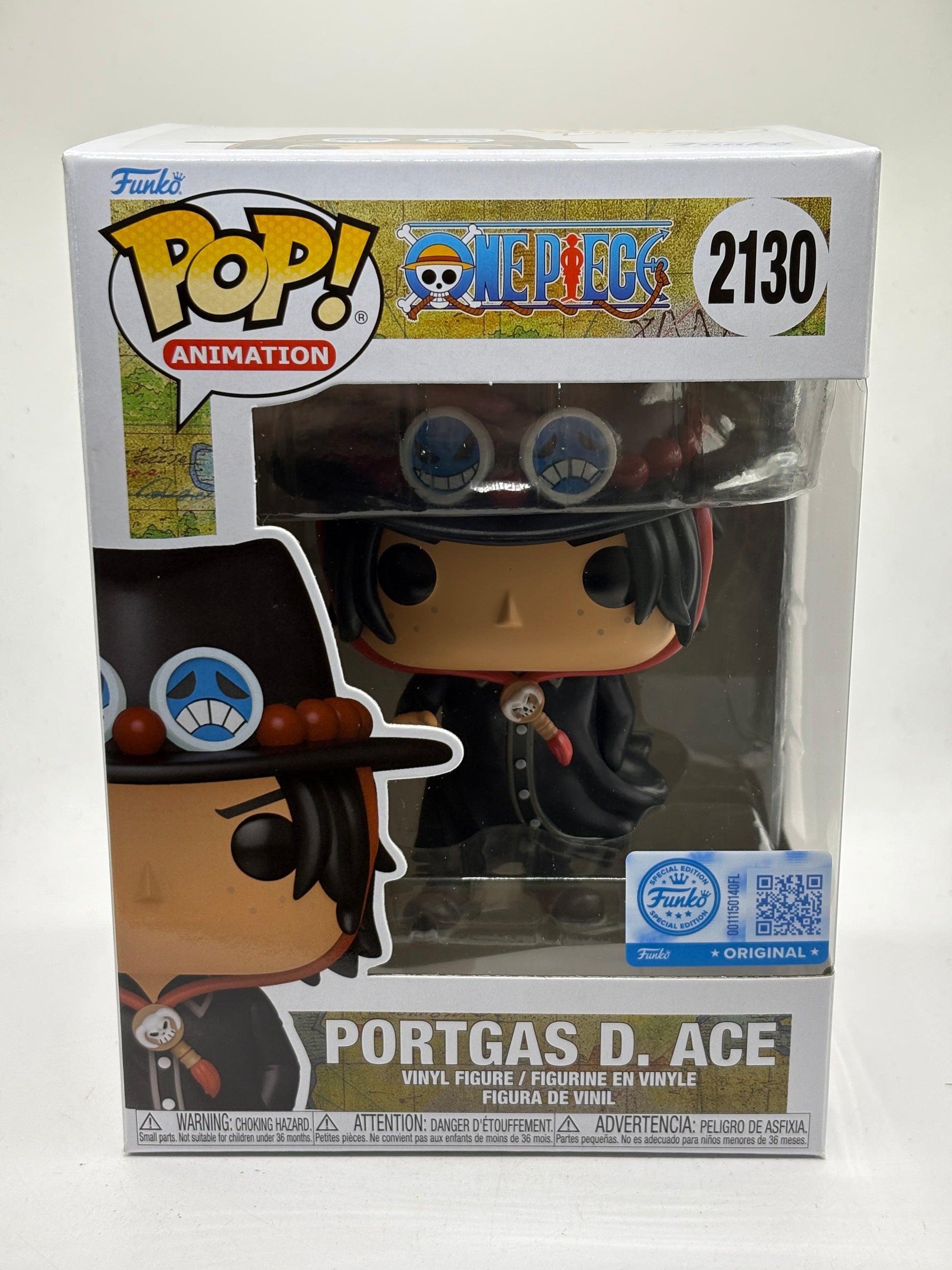 Funko POP! Animation One Piece #2130 Portgas D. Ace Vinyl Figure image 1