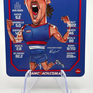 2026 TeamCoach Star Wildcard - Western Bulldogs - SAM DARCY - SW-18 FRENLY BRICKS - Open 7 Days