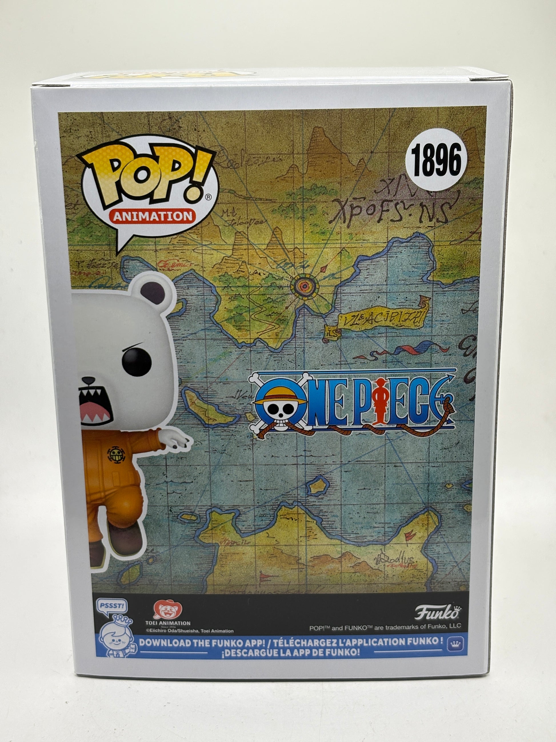 Funko POP! Animation One Piece #1896 Bepo Flocked Special Edition image 3