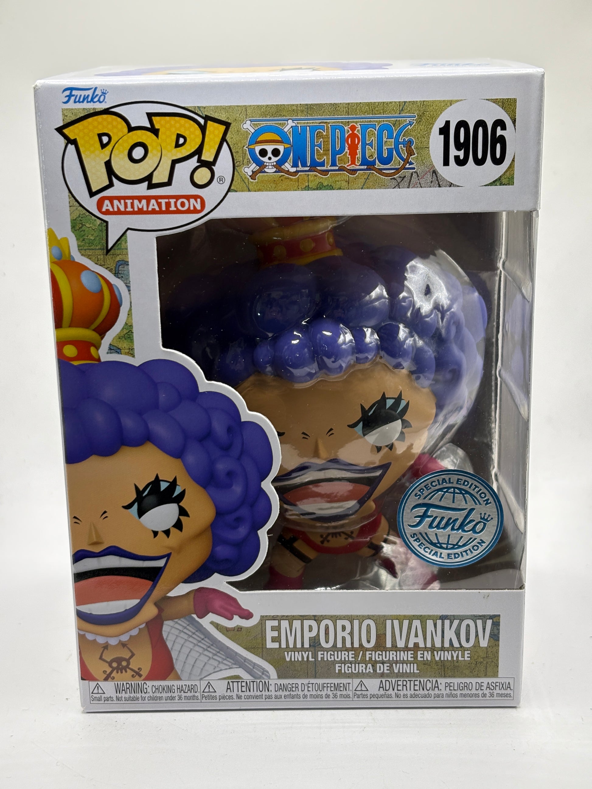 Funko POP! Animation One Piece #1906 Emporio Ivankov Special Edition image 1