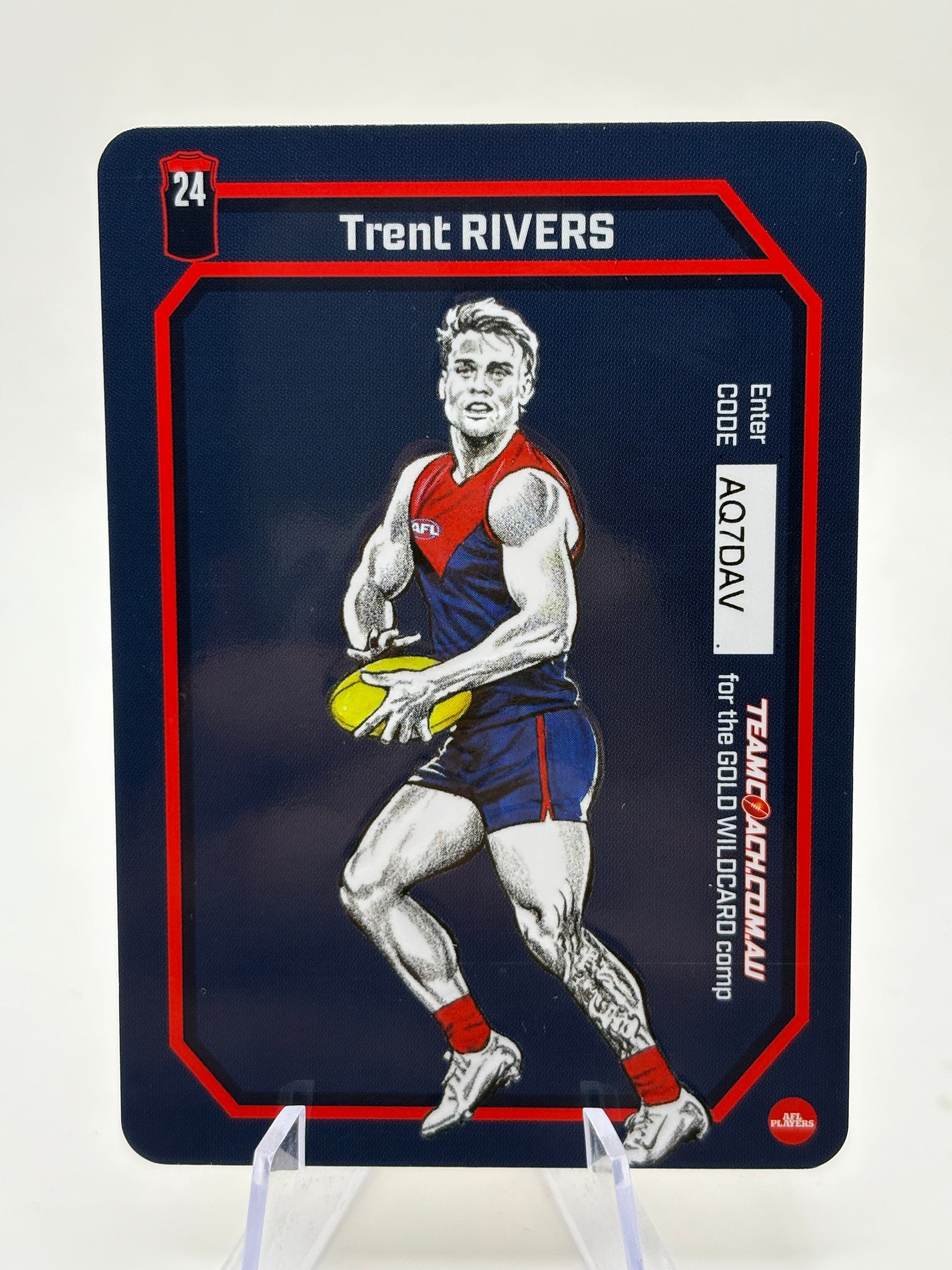 2026 AFL Teamcoach Trent Rivers Gold Sculpture Wildcard SCW-11 FRENLY BRICKS - Open 7 Days
