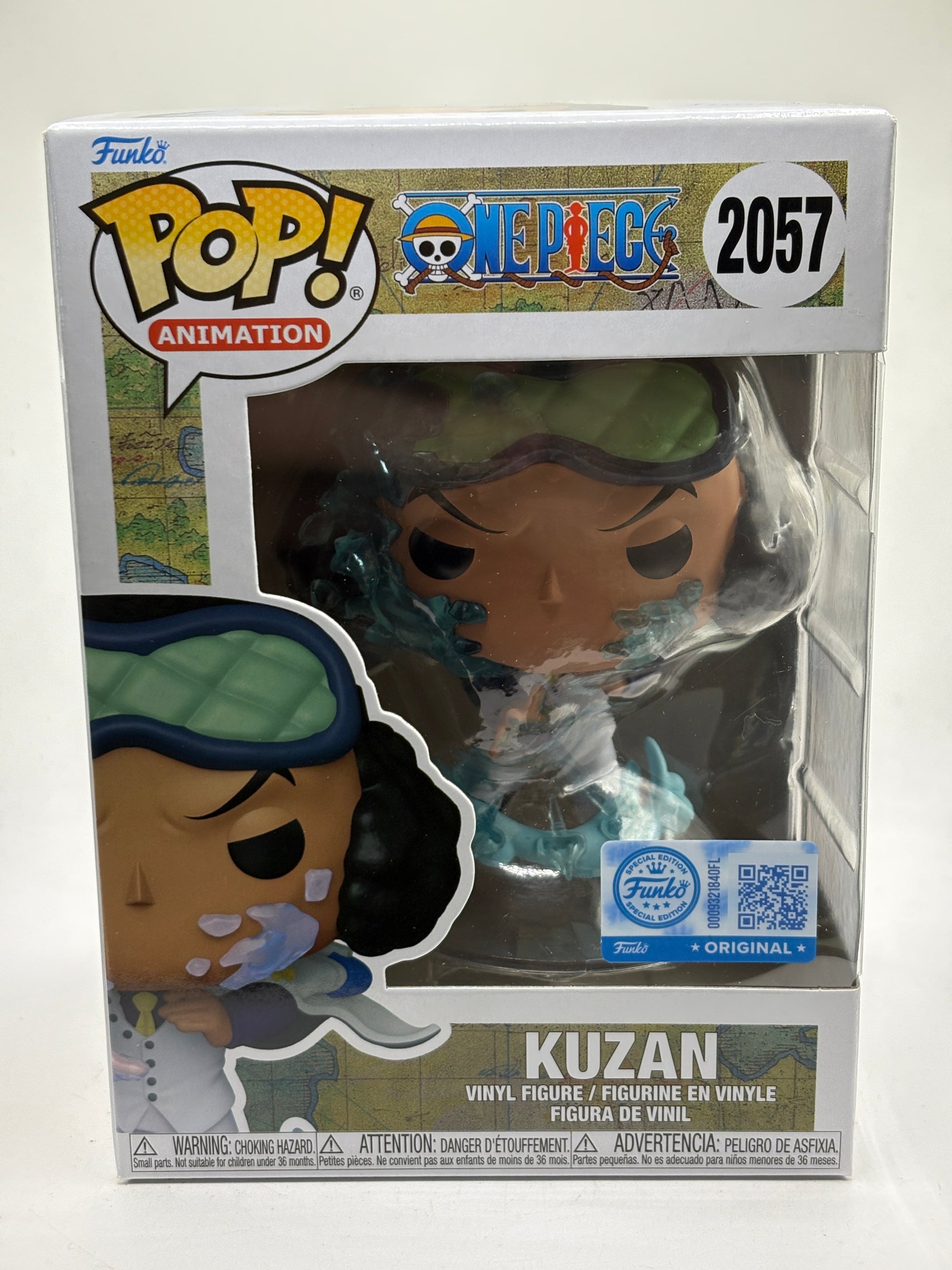 Funko POP! Animation One Piece #2057 Kuzan Vinyl Figure image 1