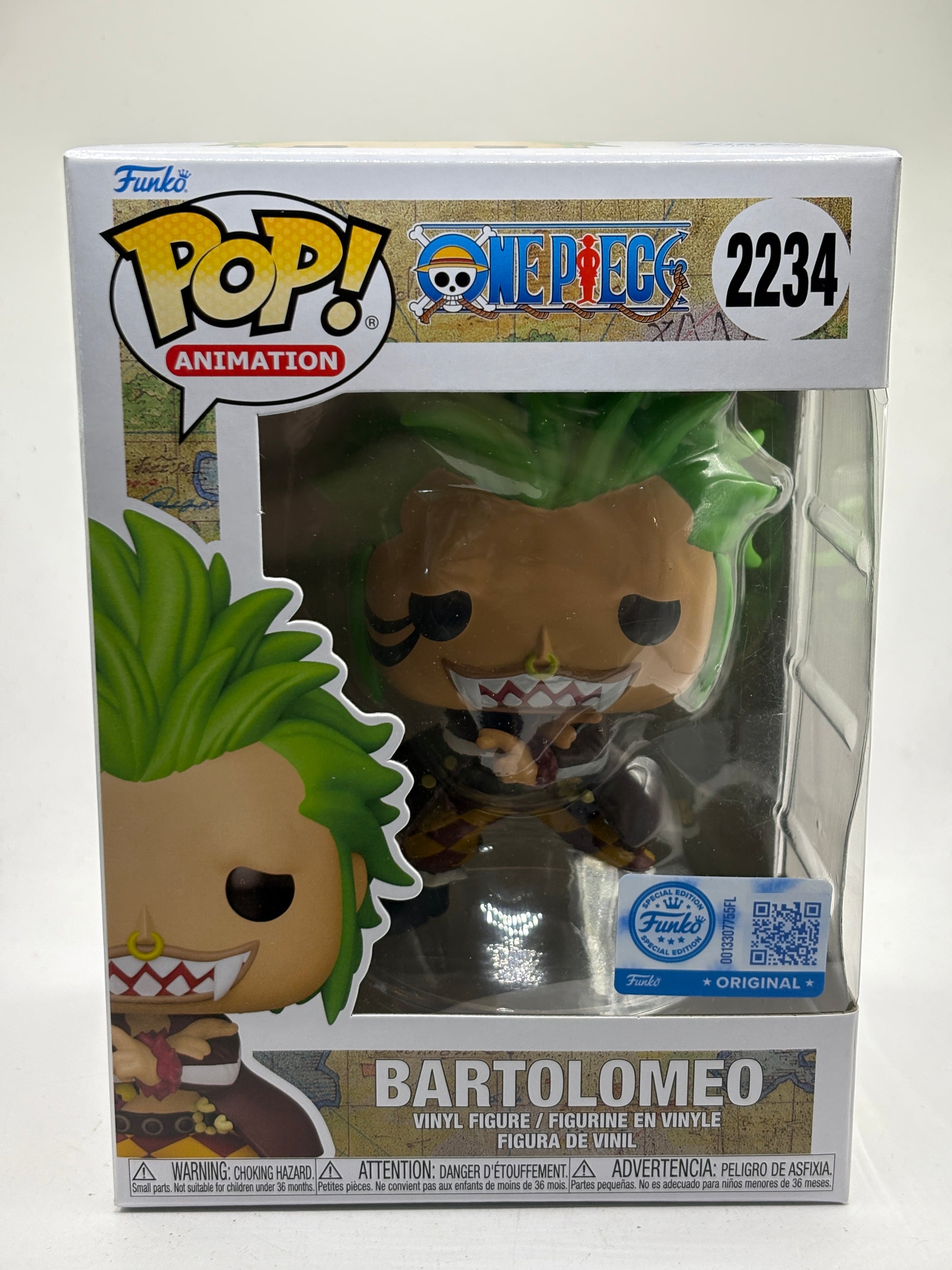 Funko POP! Animation One Piece #2234 Bartolomeo Vinyl Figure image 1