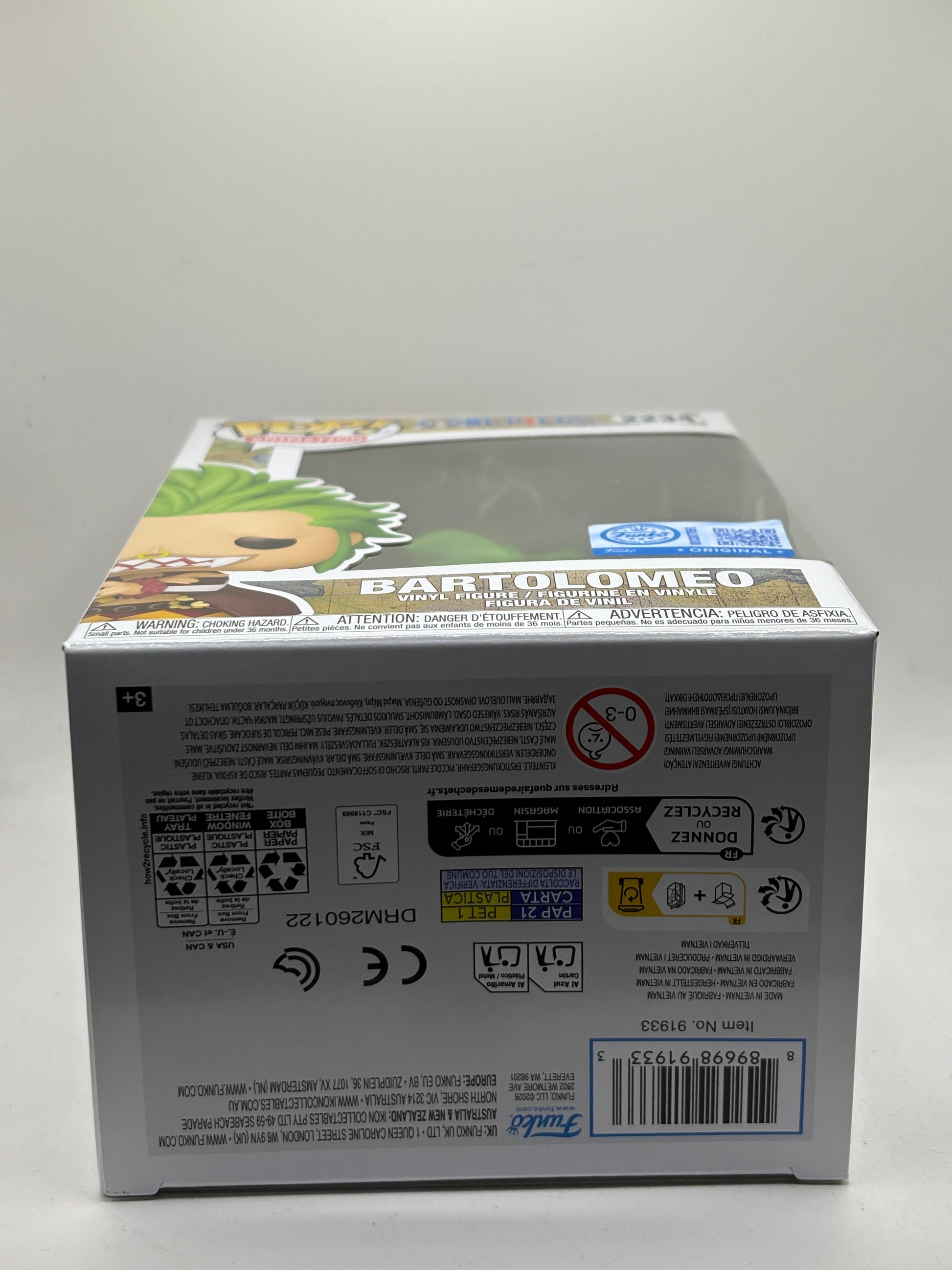 Funko POP! Animation One Piece #2234 Bartolomeo Vinyl Figure image 6