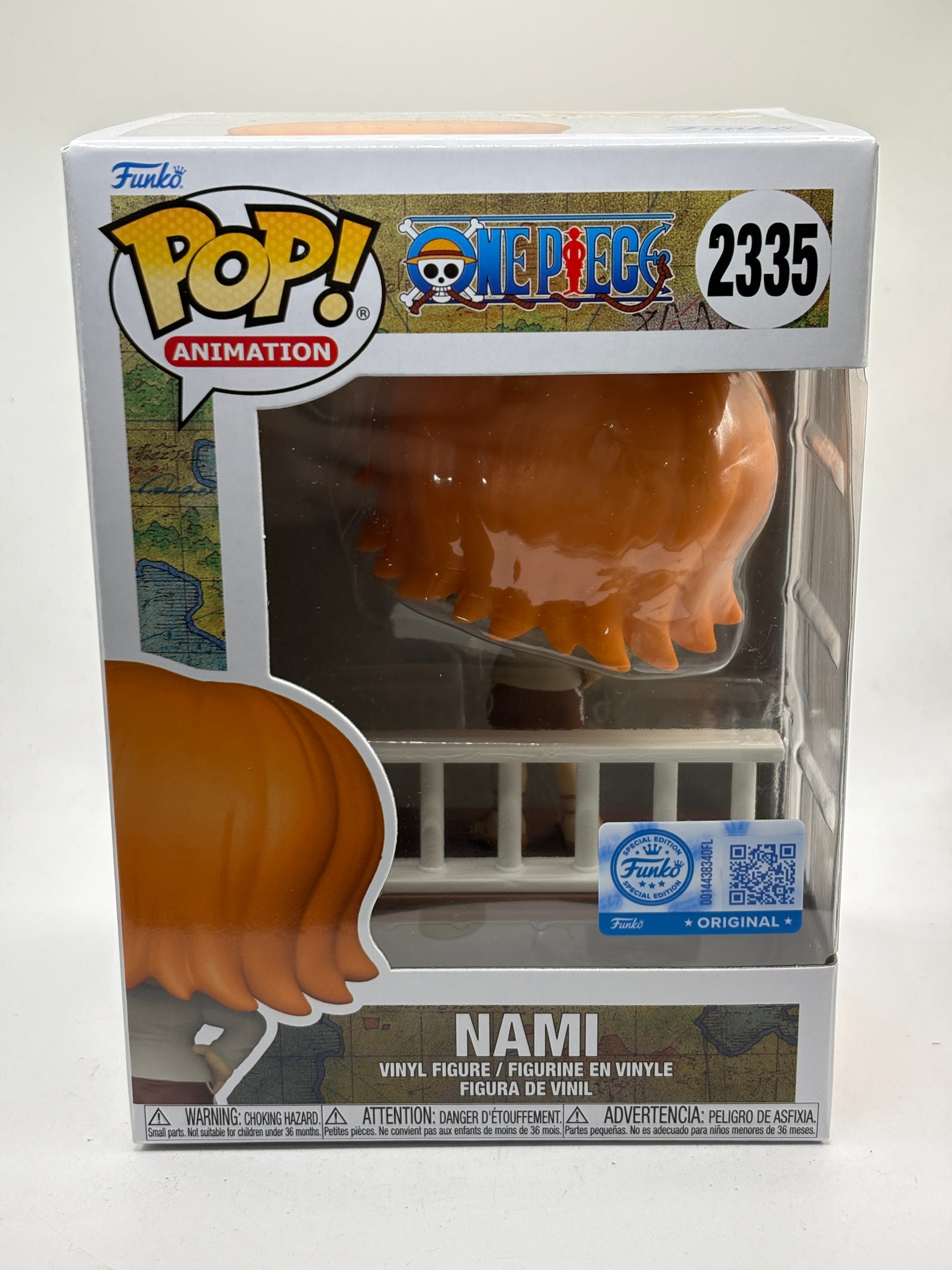 Funko POP! Animation One Piece #2335 Nami Vinyl Figure image 1