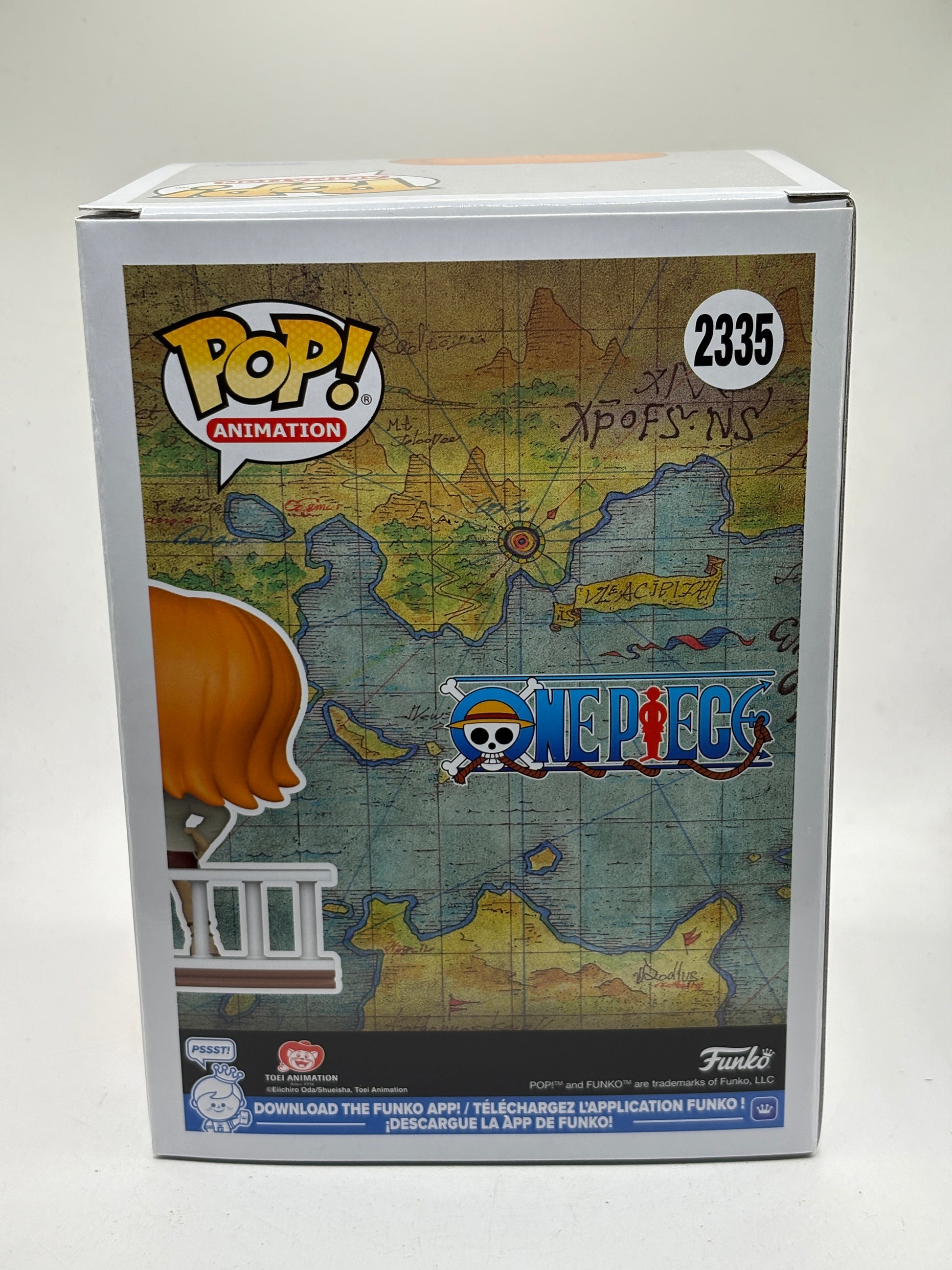 Funko POP! Animation One Piece #2335 Nami Vinyl Figure image 3