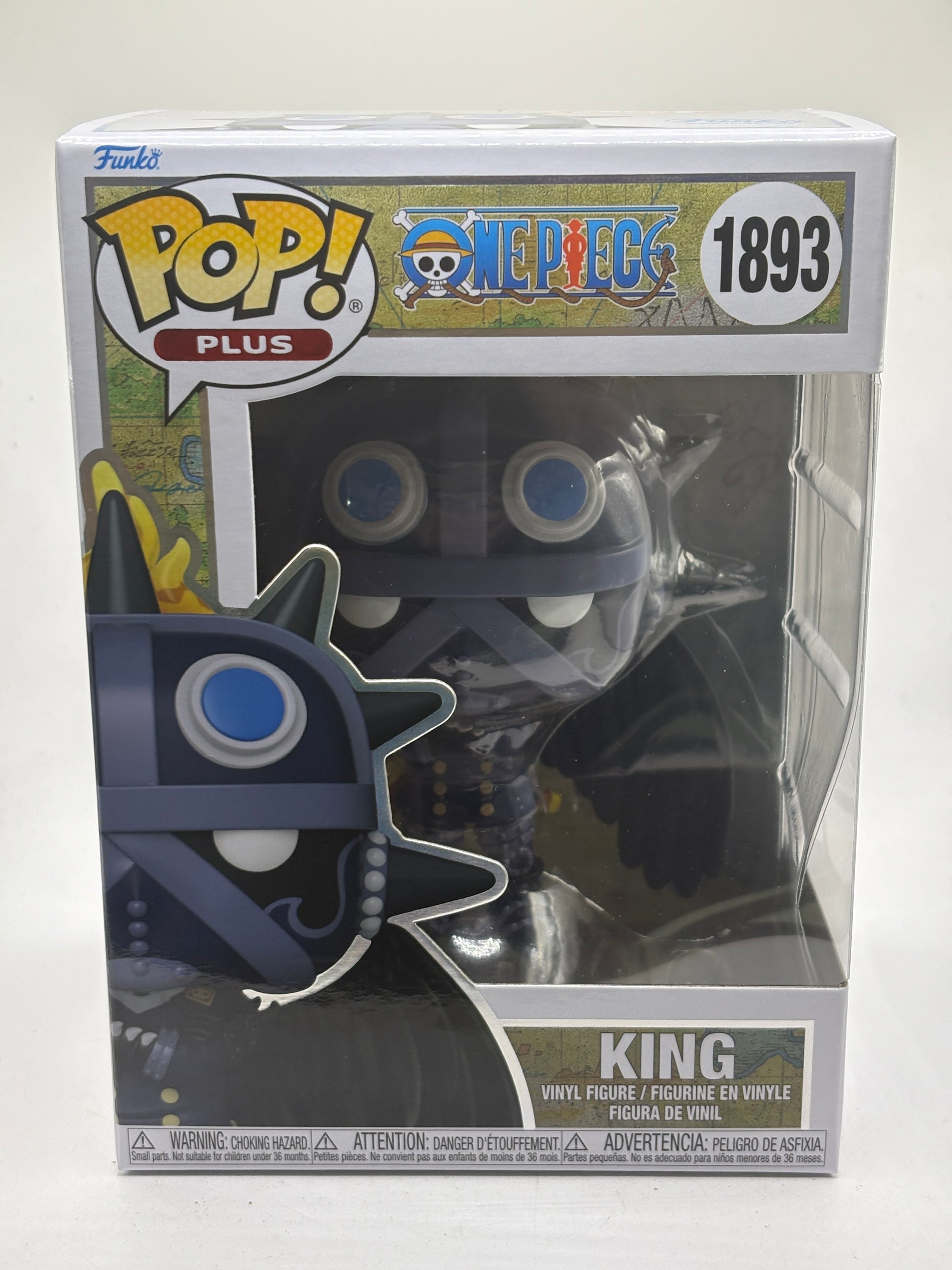 Funko POP! Plus One Piece #1893 King Vinyl Figure image 1