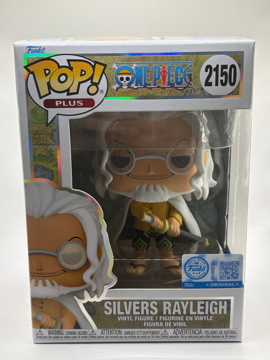 Funko POP! Plus One Piece #2150 Silvers Rayleigh Vinyl Figure