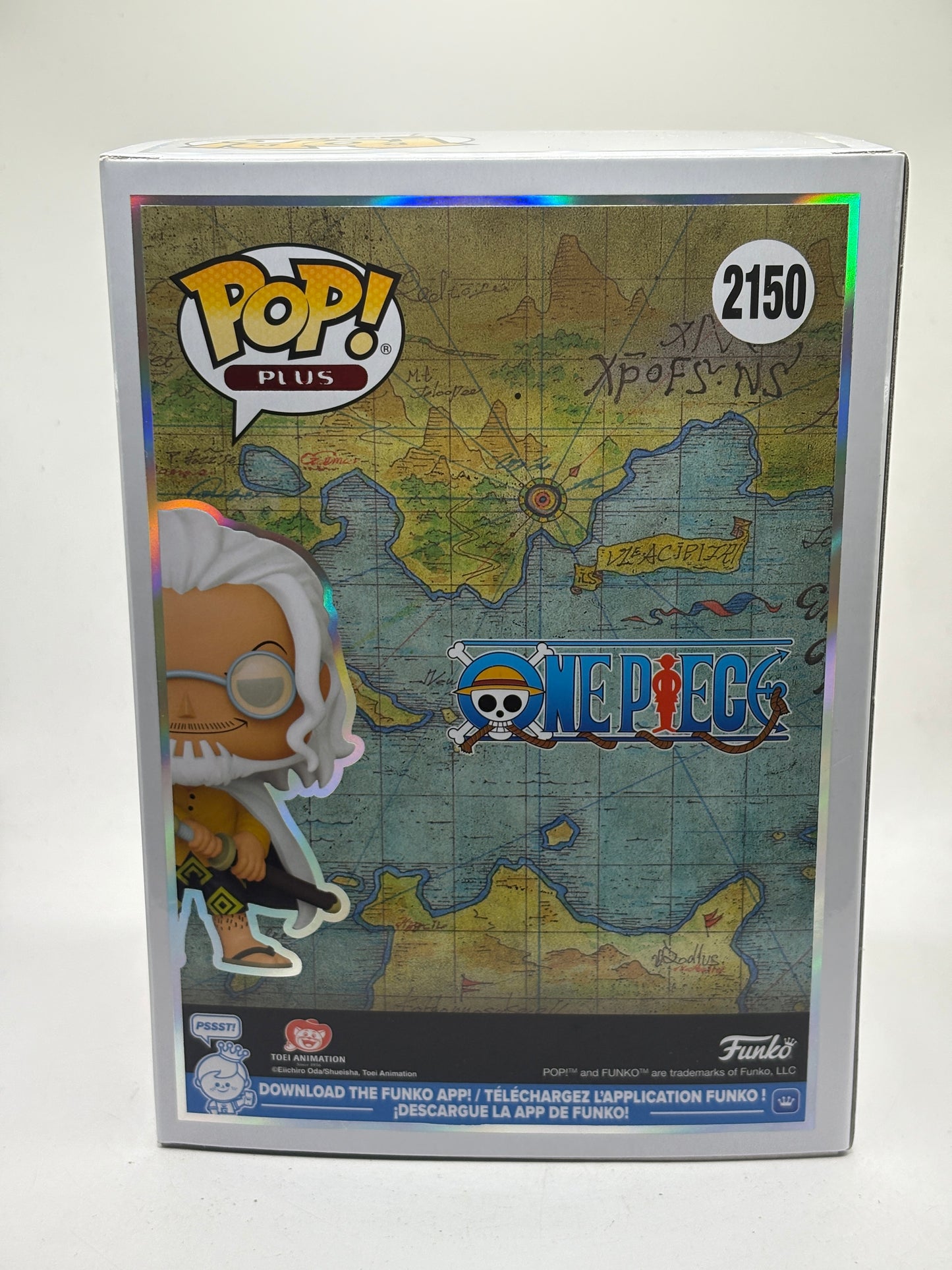 Funko POP! Plus One Piece #2150 Silvers Rayleigh Vinyl Figure