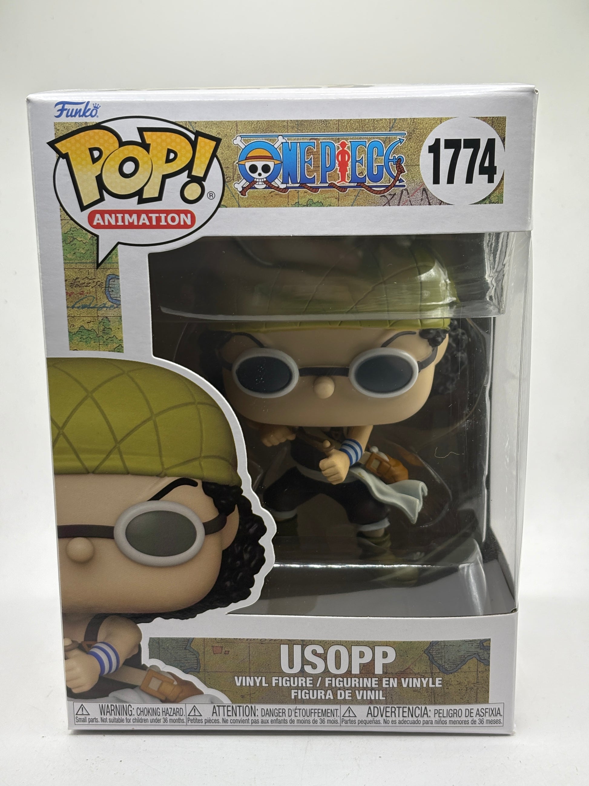 Funko POP! Animation One Piece #1774 Usopo Vinyl Figure image 1