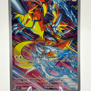 Pokemon TCG Stellar Crown - Zeraora 151/142 Illustration Rare NM FRENLY BRICKS - Open 7 Days