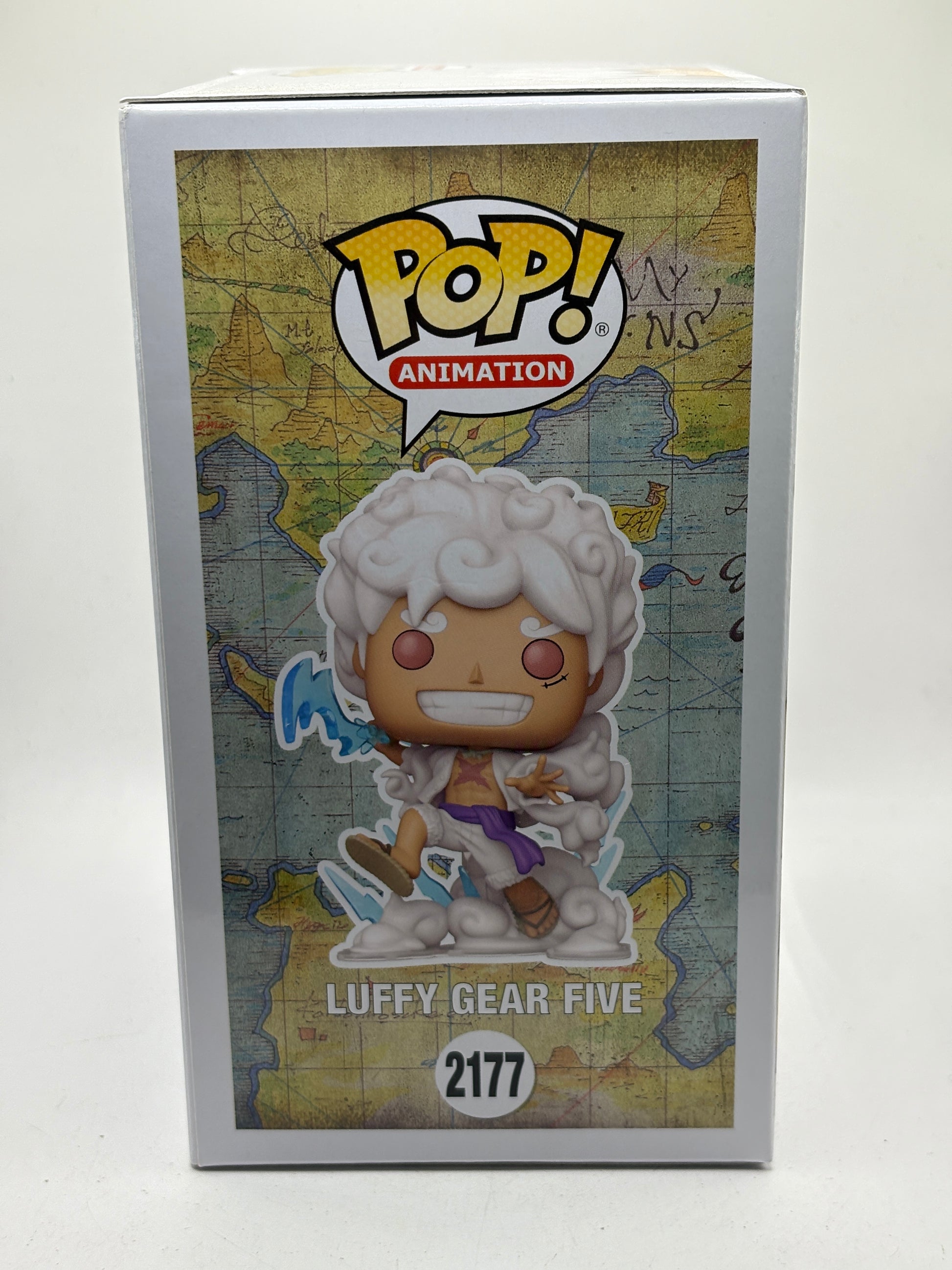 Funko POP! Animation One Piece #2177 Luffy Gear Five Glow Vinyl Figure image 4