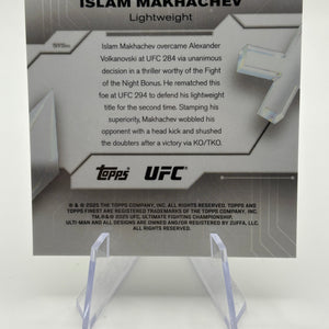 2025 Topps Finest UFC Islam Makhachev  Common Refractor /25 FRENLY BRICKS - Open 7 Days