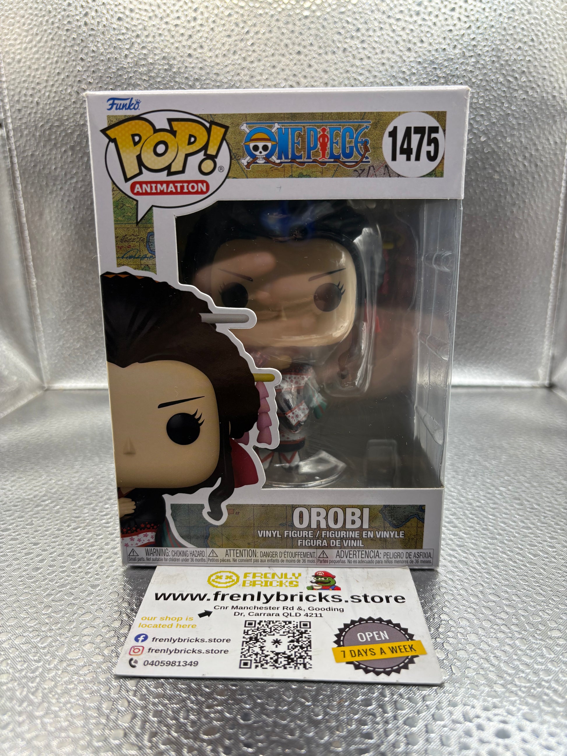 FUNKO Pop Vinyl Orbi 1475 FRENLY BRICKS - Open 7 Days