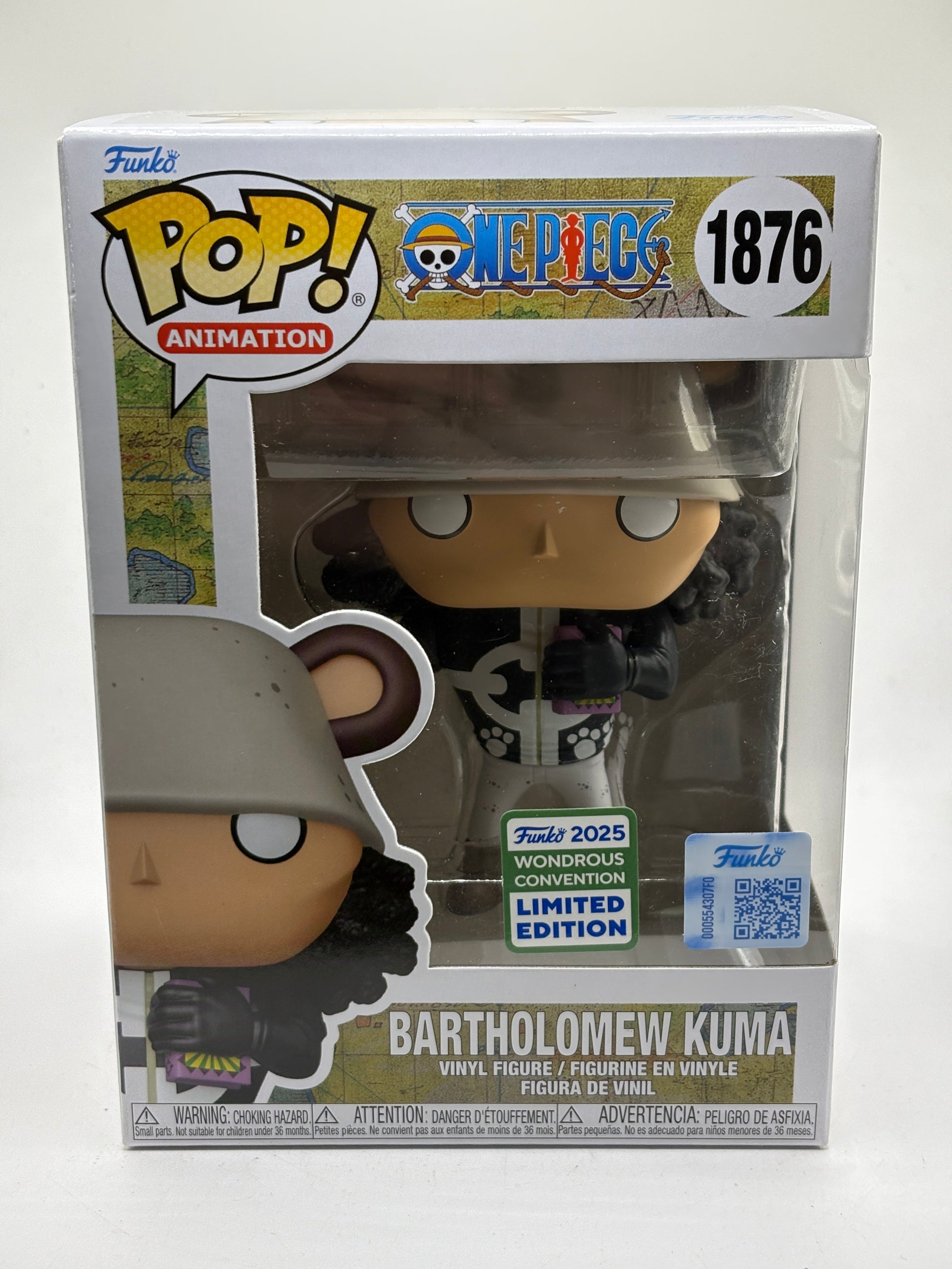 Funko POP! Animation One Piece #1876 Bartholomew Kuma 2025 Wondrous LE image 1