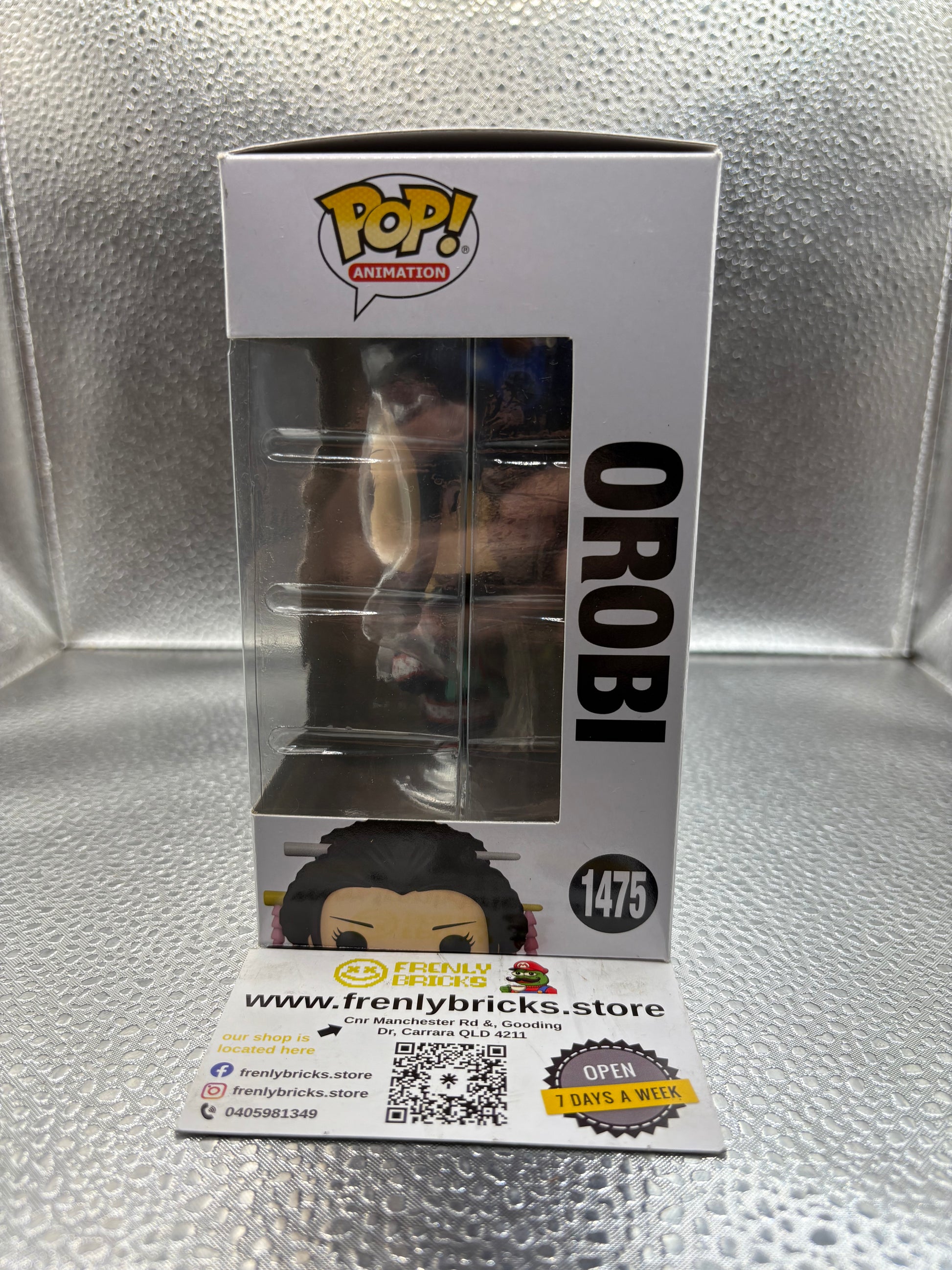 FUNKO Pop Vinyl Orbi 1475 FRENLY BRICKS - Open 7 Days