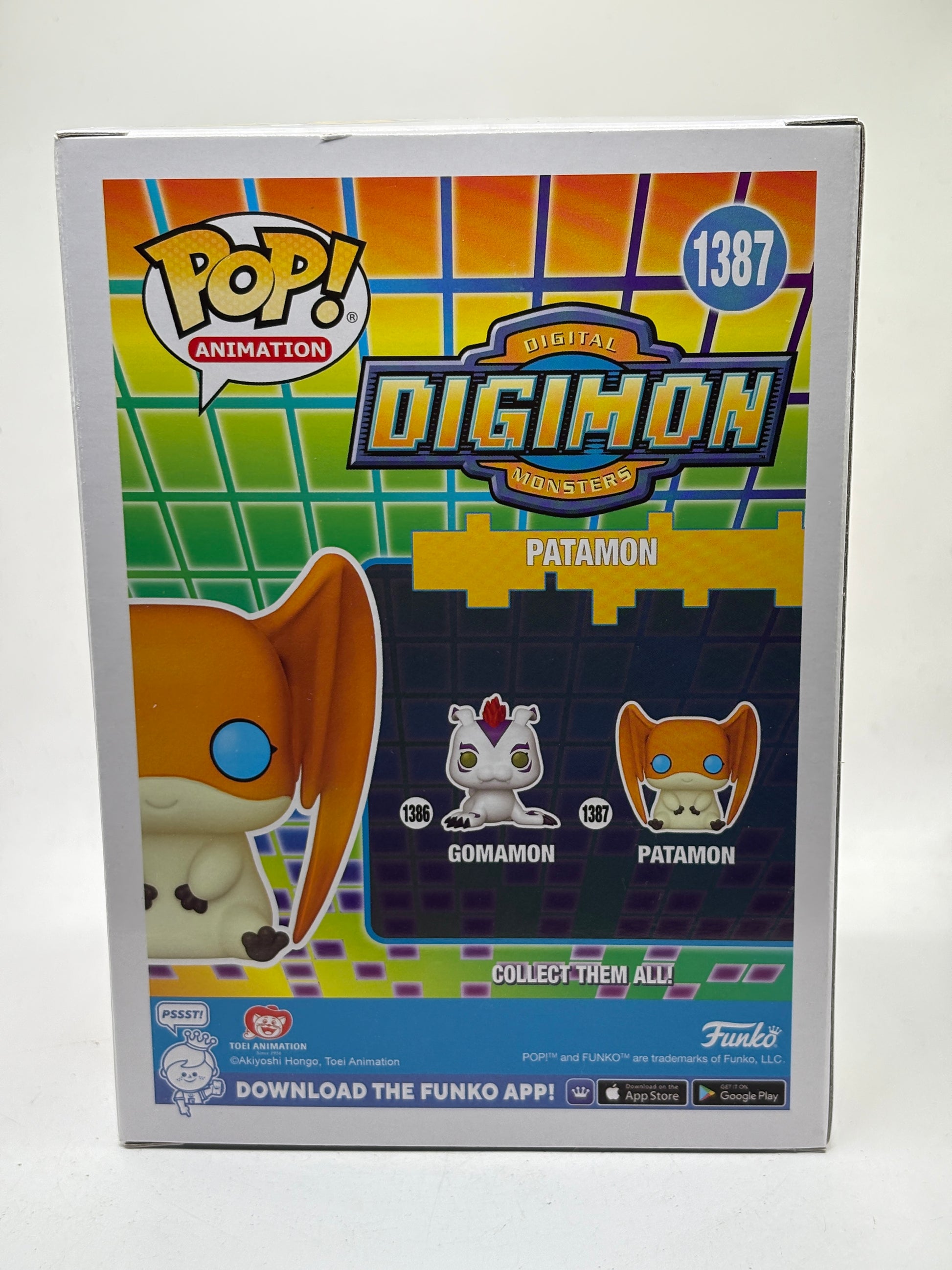 Funko POP! Animation Digimon #1387 Patamon Vinyl Figure image 3