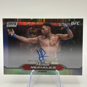 2025 Topps Stadium Club UFC Michael Morales Chrome Autograph #CAS-MMO FRENLY BRICKS - Open 7 Days