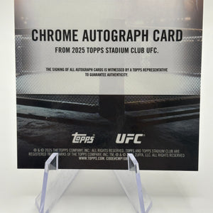2025 Topps Stadium Club UFC Michael Morales Chrome Autograph #CAS-MMO FRENLY BRICKS - Open 7 Days
