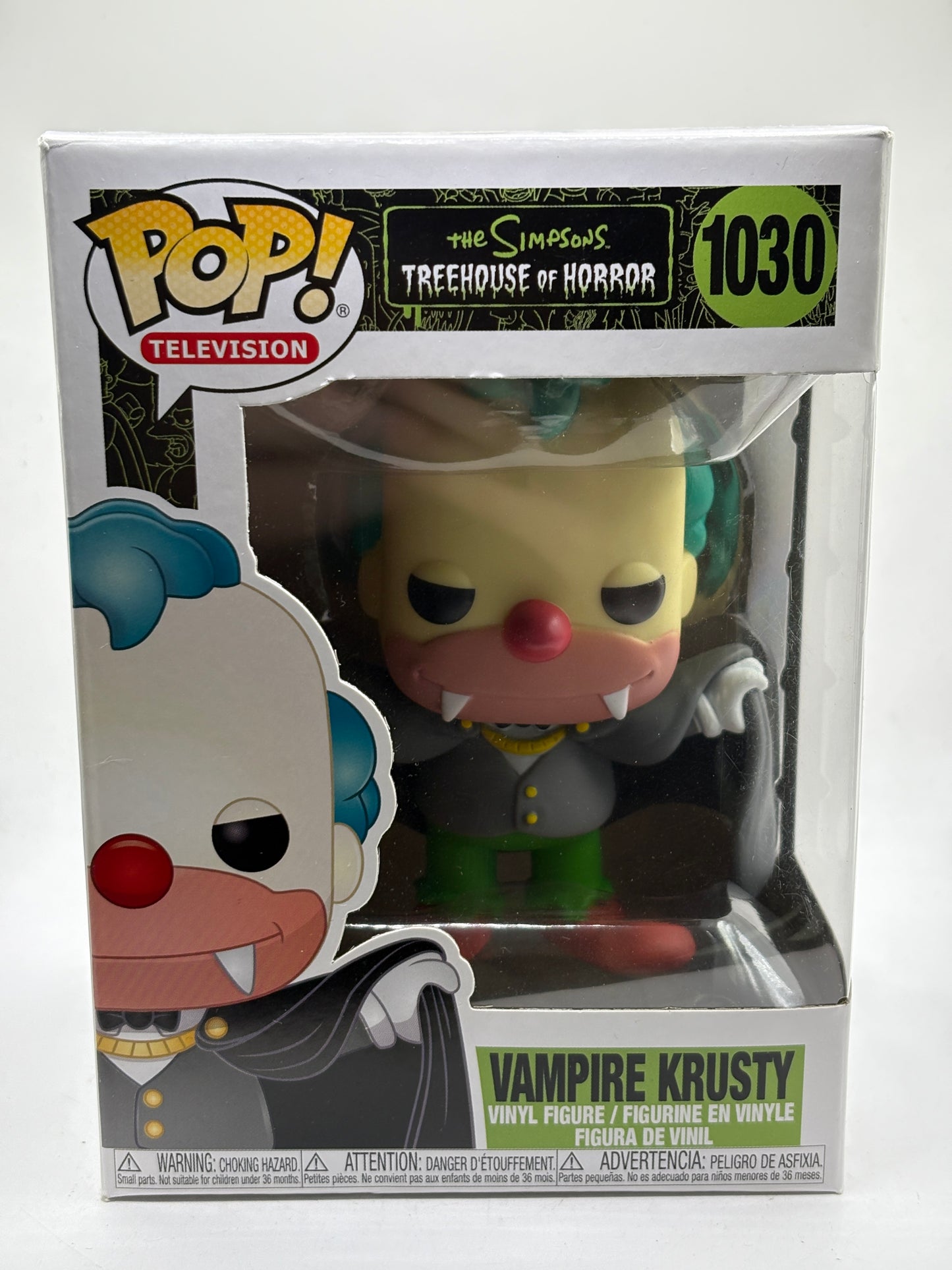 Funko POP! Television The Simpsons #1030 Vampire Krusty Vinyl Figure