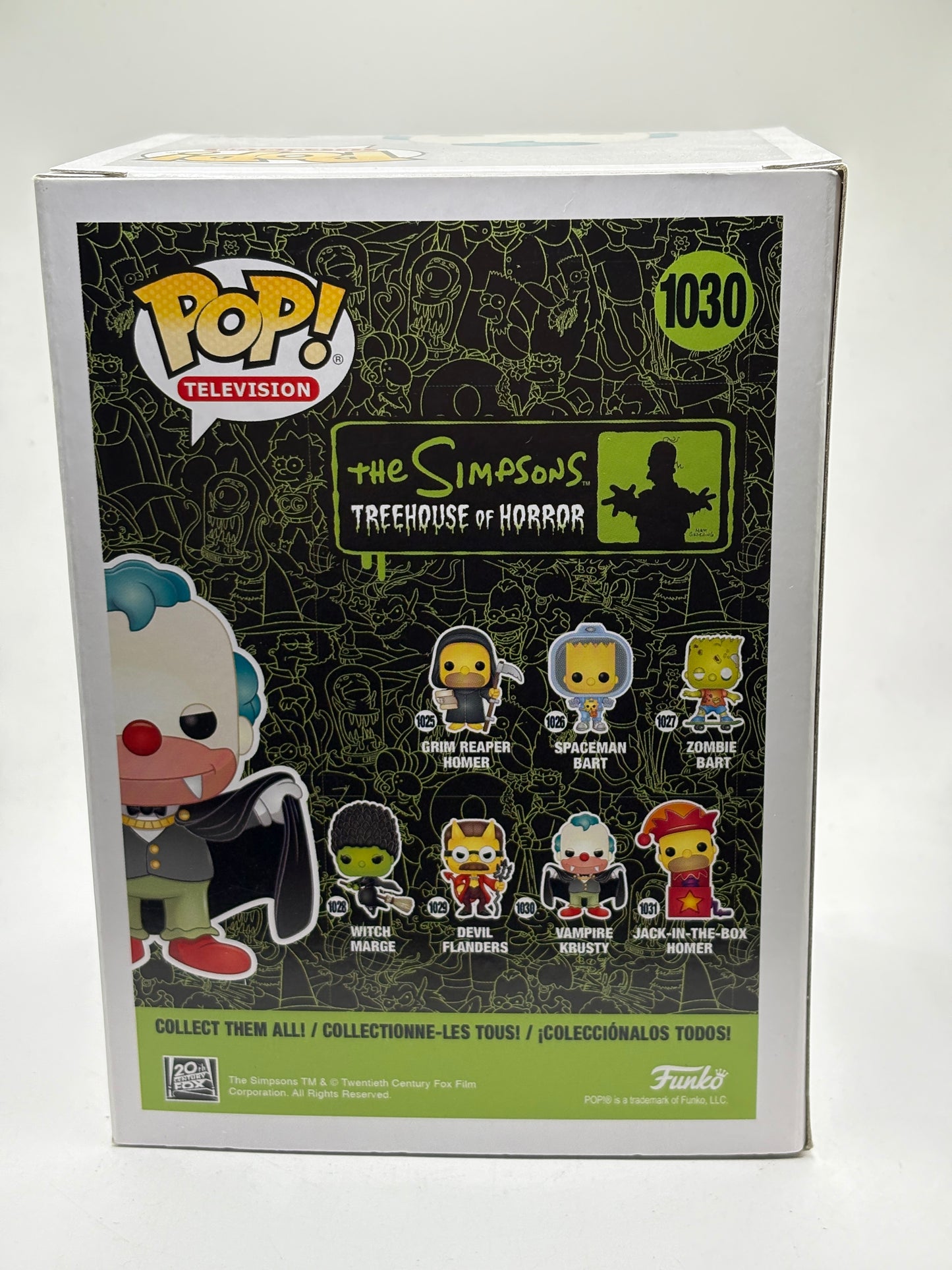 Funko POP! Television The Simpsons #1030 Vampire Krusty Vinyl Figure