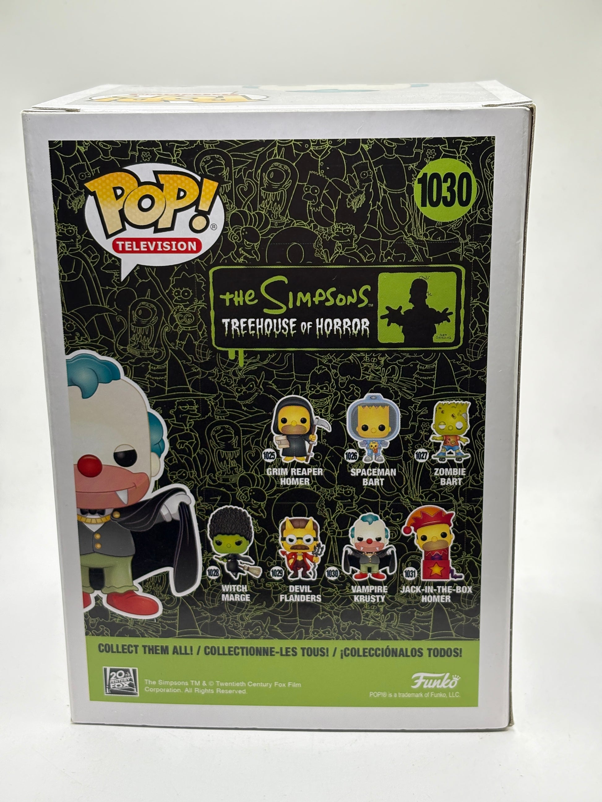 Funko POP! Television The Simpsons #1030 Vampire Krusty Vinyl Figure image 3