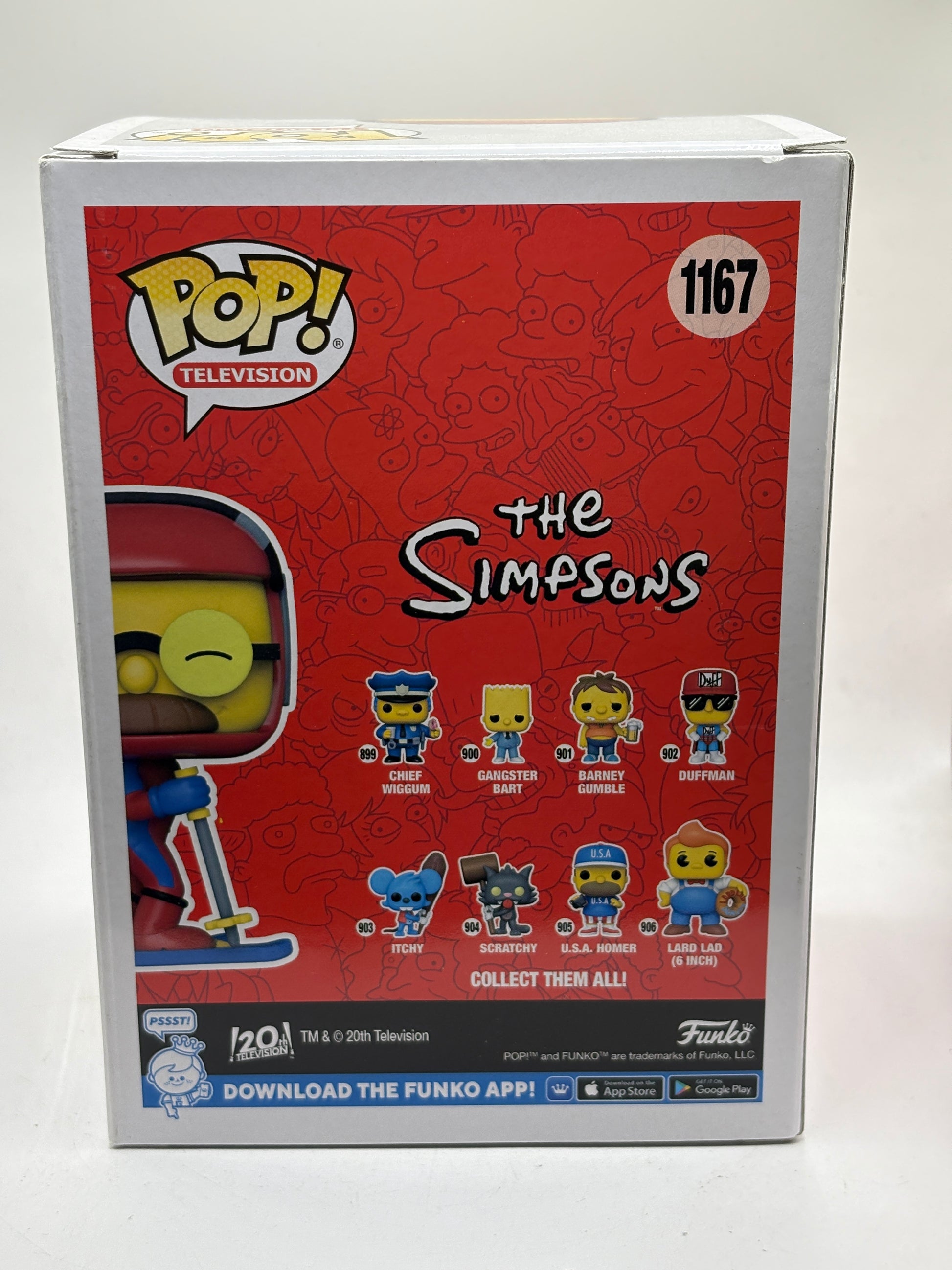 Funko POP! Television The Simpsons #1167 Stupid Sexy Flanders 2021 Fall LE image 3