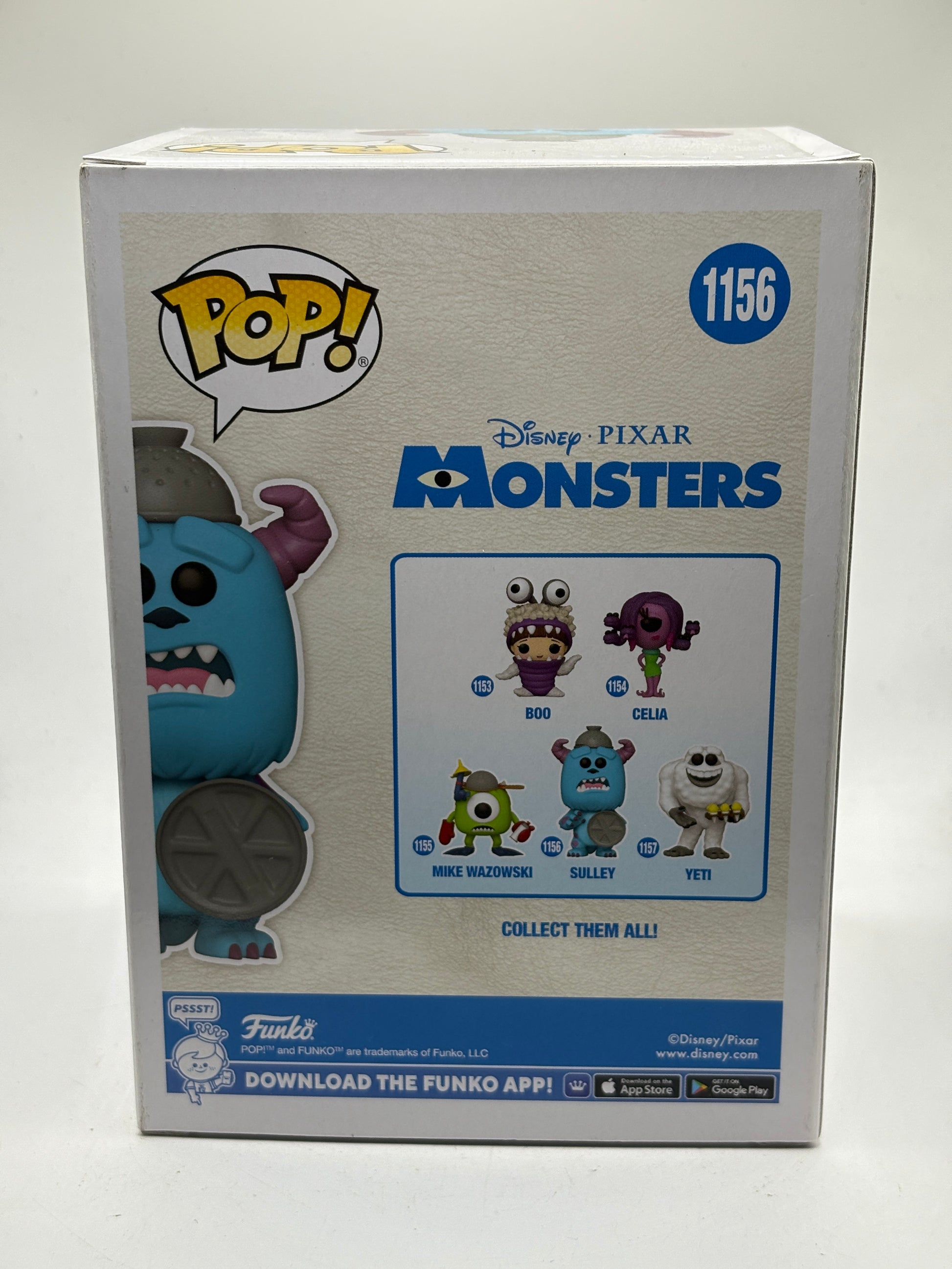 Funko POP! Monsters #1156 Sulley Flocked Special Edition Vinyl Figure image 3