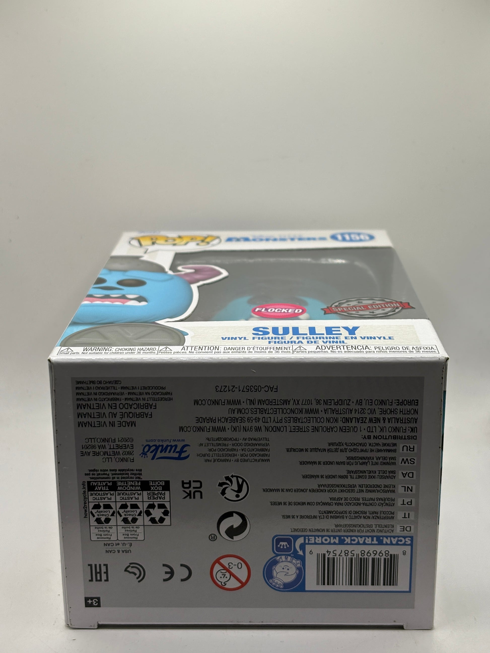 Funko POP! Monsters #1156 Sulley Flocked Special Edition Vinyl Figure image 6