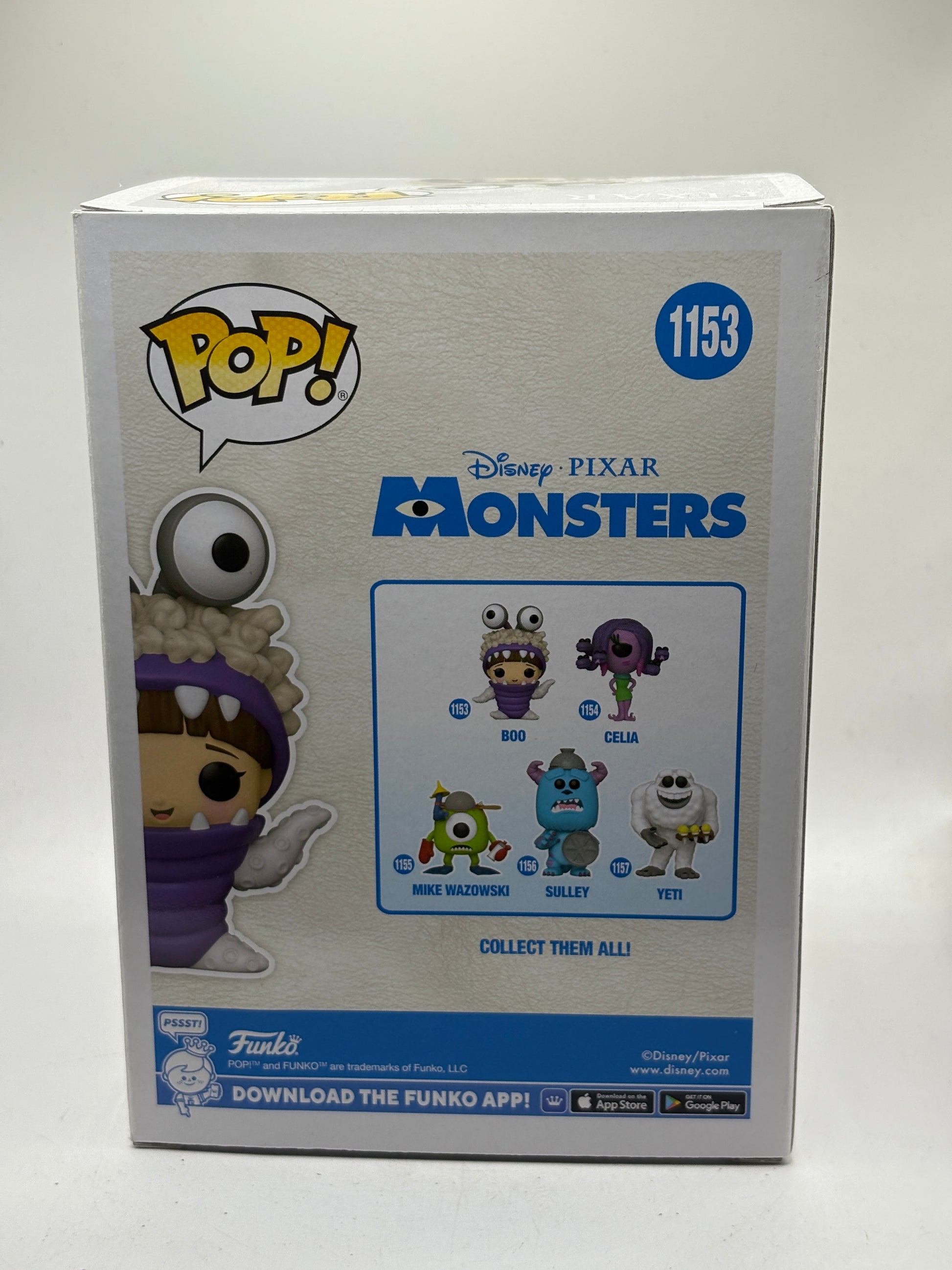 Funko POP! Disney Monsters #1153 Boo Vinyl Figure image 3