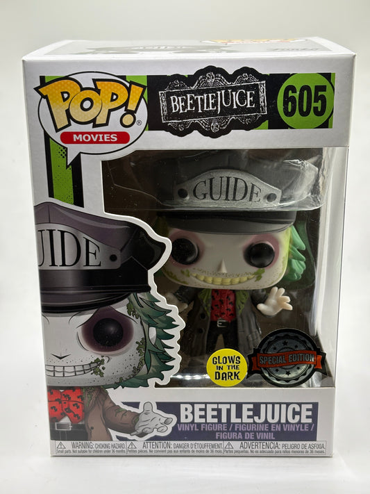 Funko POP! Movies Beetlejuice #605 Beetlejuice Glow Special Edition