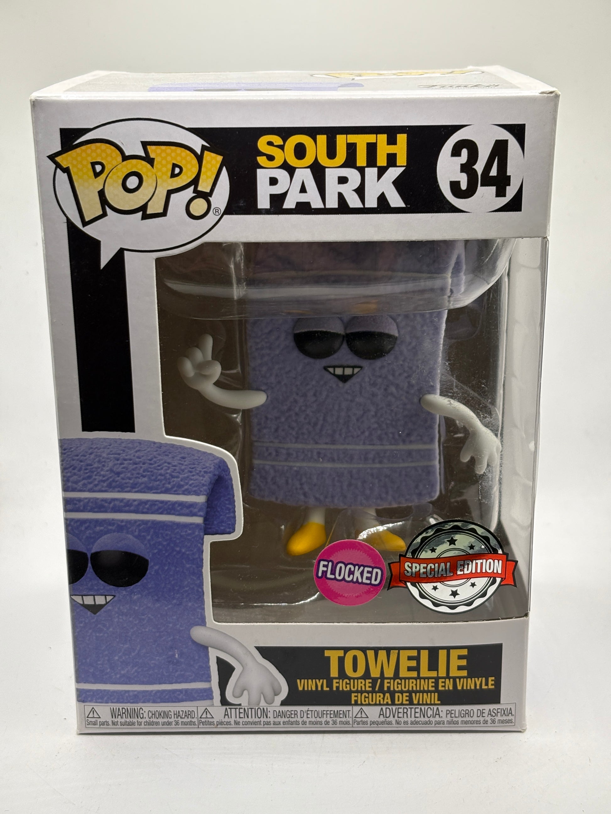 Funko POP! South Park #34 Towelie Flocked Special Edition image 1