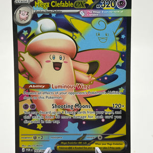 Pokemon TCG Perfect Order - Mega Clefable EX 103/088 Full Art NM FRENLY BRICKS - Open 7 Days