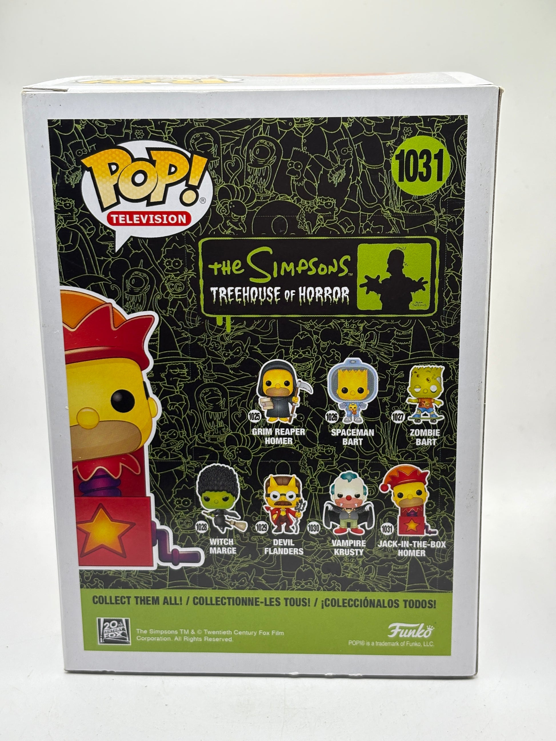 Funko POP! Television Simpsons #1031 Jack in the Box Homer Vinyl Figure image 3