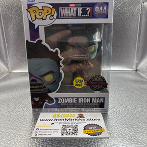 FUNKO Pop Vinyl Zombie Iron Man 944 Glow FRENLY BRICKS - Open 7 Days