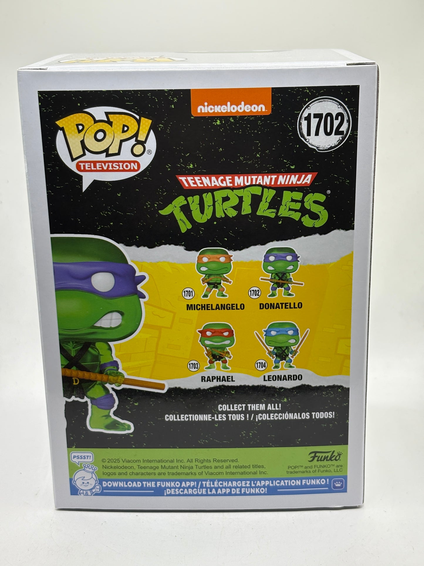 Funko POP! Television TMNT #1702 Donatello Vinyl Figure